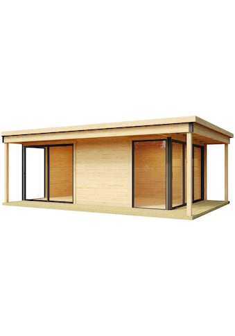 Gartenhaus »Domeo 3 Loggia natur«, (Set)