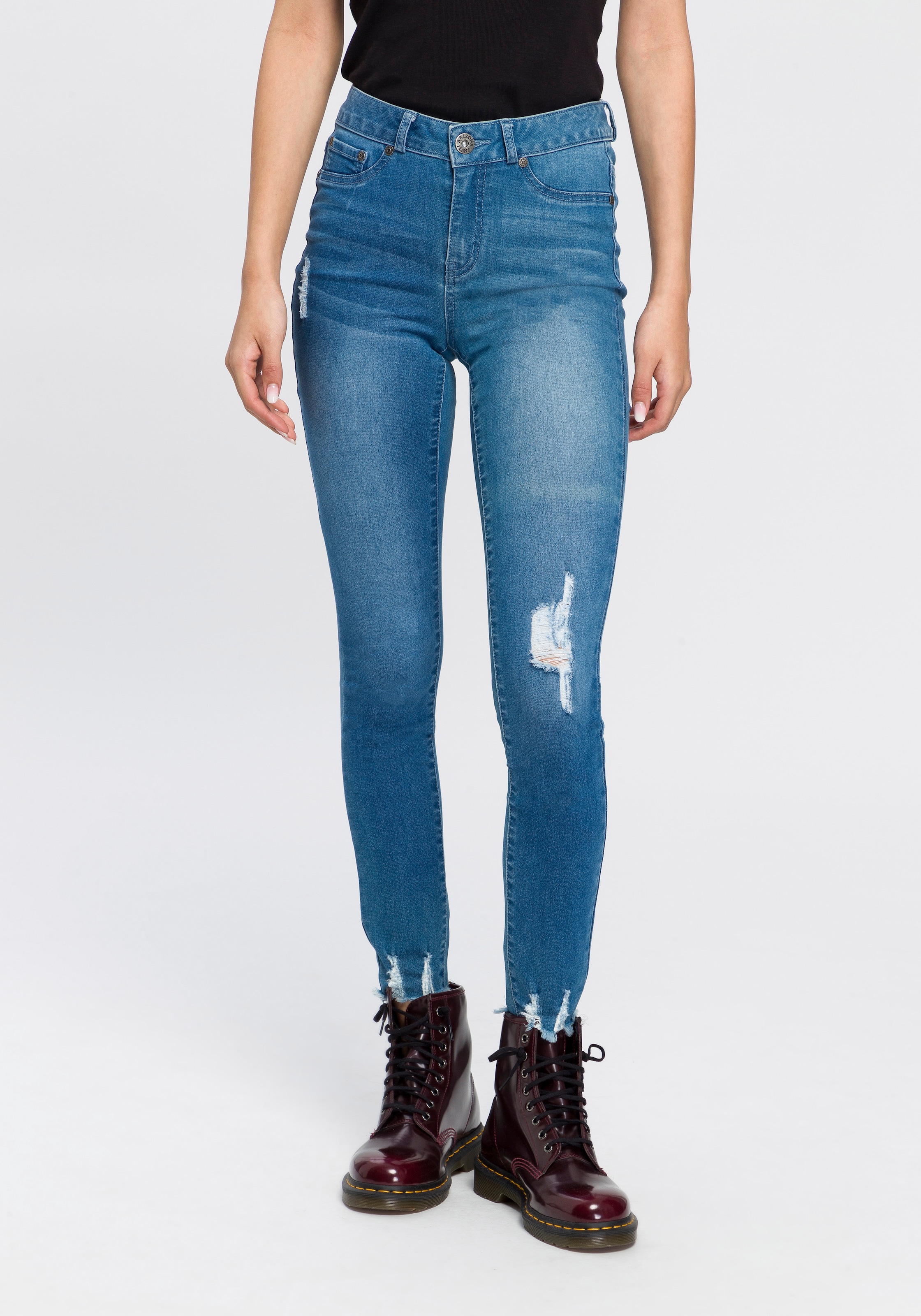Arizona Skinny-fit-Jeans »Ultra-Stretch«, High Waist kaufen