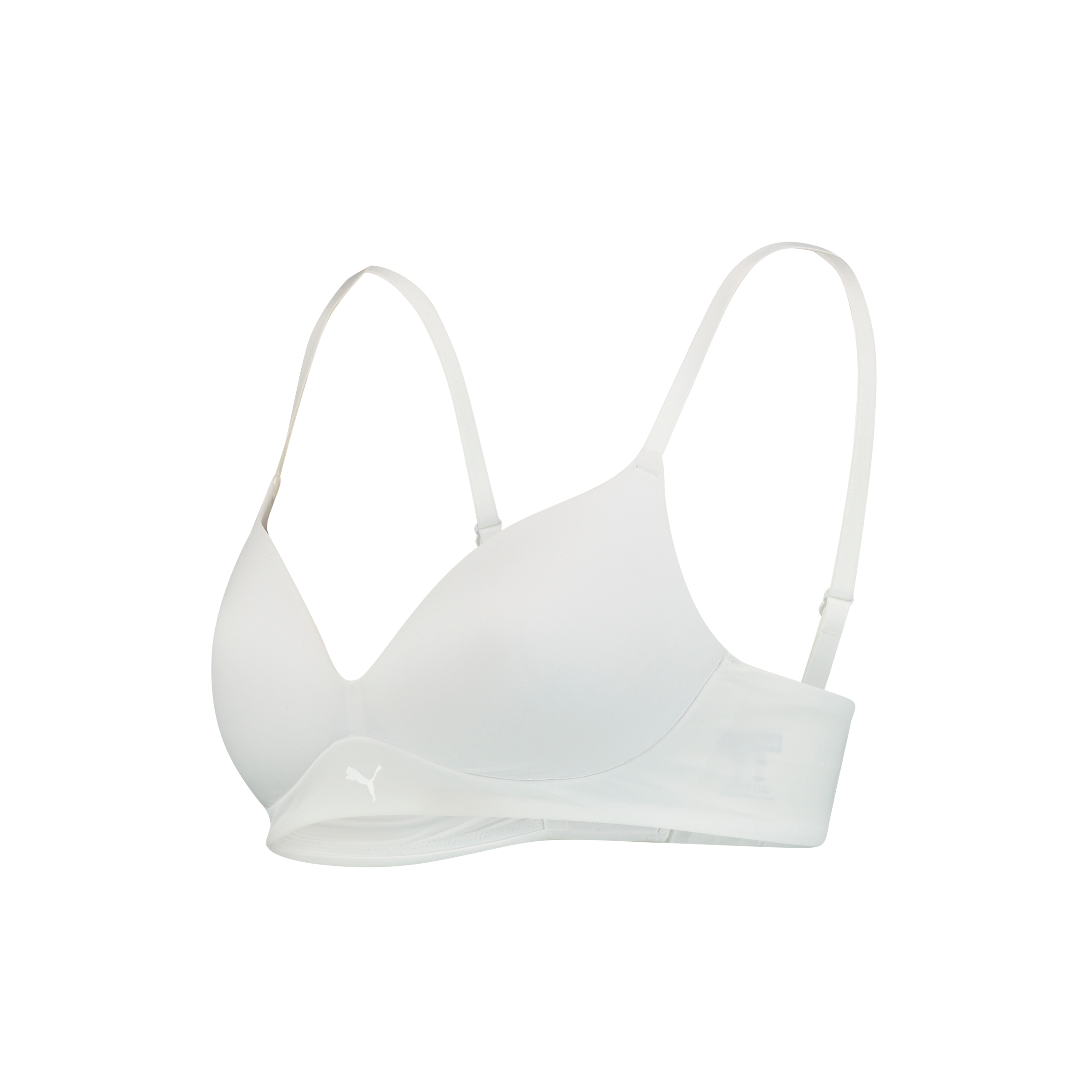 PUMA Bügelloser BH »PUMA WOMEN SOFT PADDED BRA«, Weiche Wattierung, Vorgeformte Körbchen