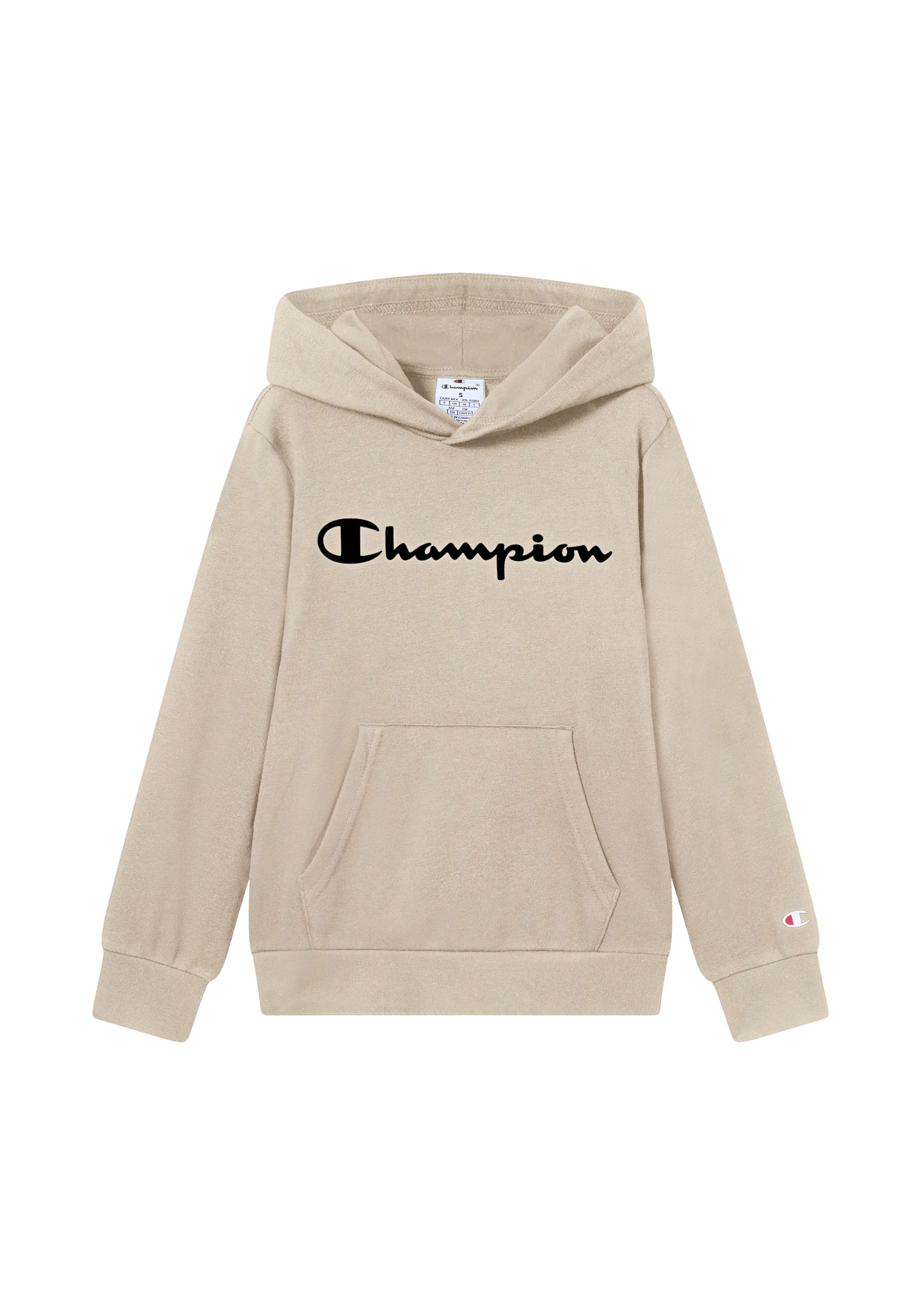Champion Kapuzensweatshirt »ICONS CONTRAST Terry Hoodie«, für Kinder, sportlicher Stil, aus Baumwolle und Polyester
