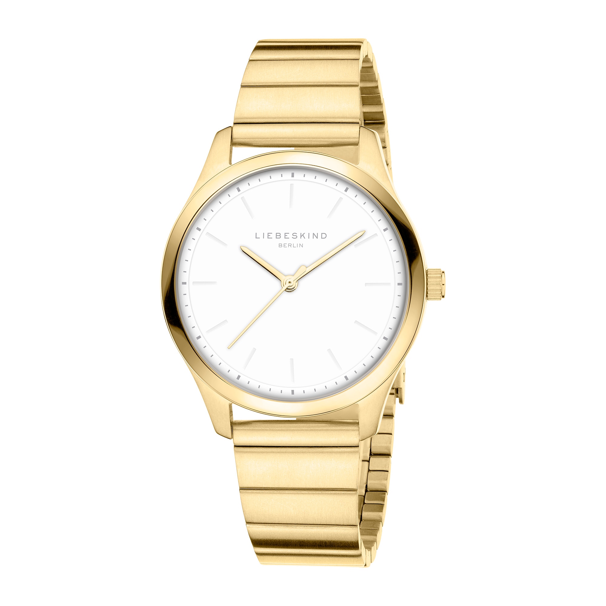 Liebeskind Berlin Quarzuhr »Basic Staples« Armbanduhr, Damenuhr, Edelstahlarmband, analog