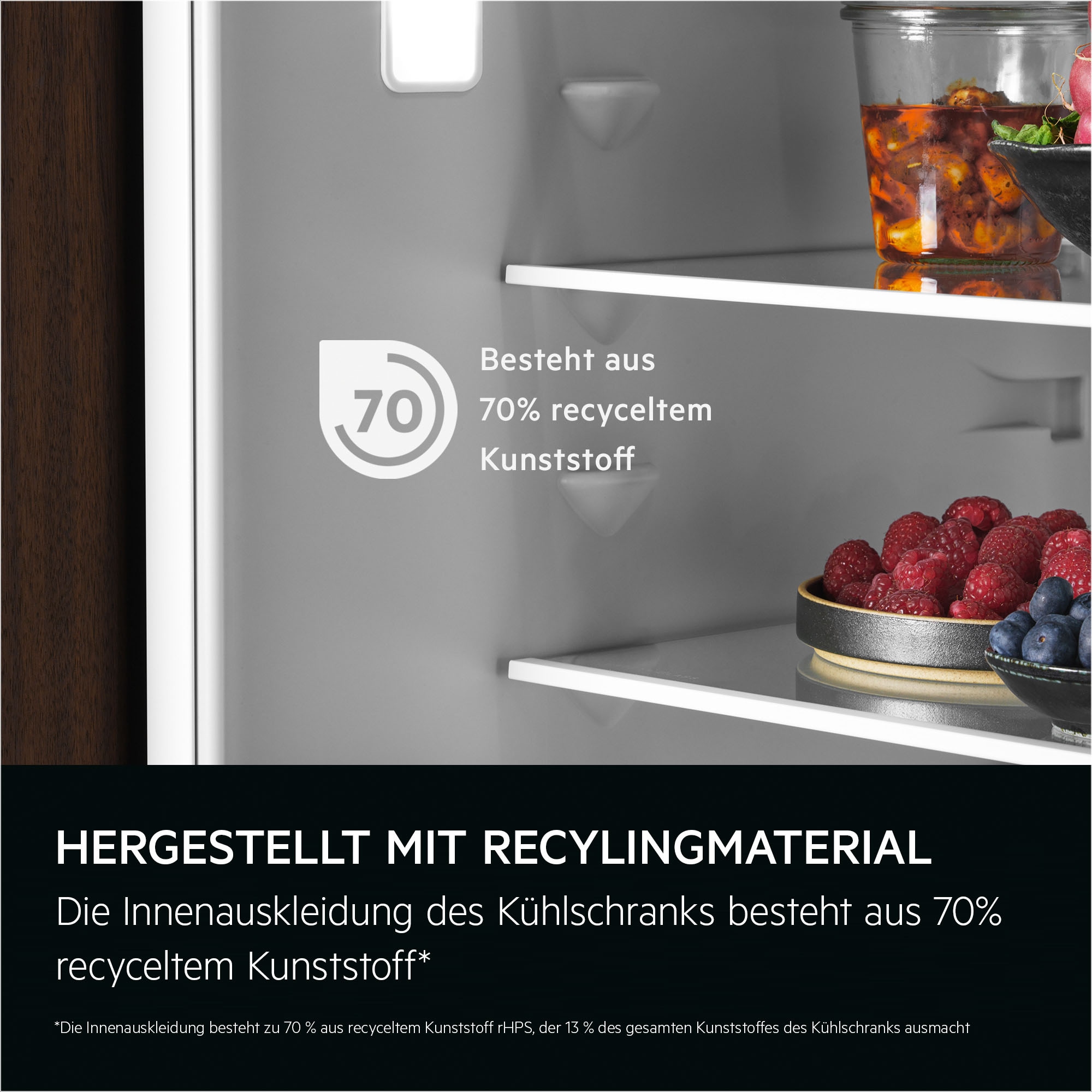 AEG Einbaukühlschrank 6000 »TK6DS181DC 923584343« 176,9 cm hoch 55,7 cm breit DynamicAir: Für gleichmäßige Kälteverteilung