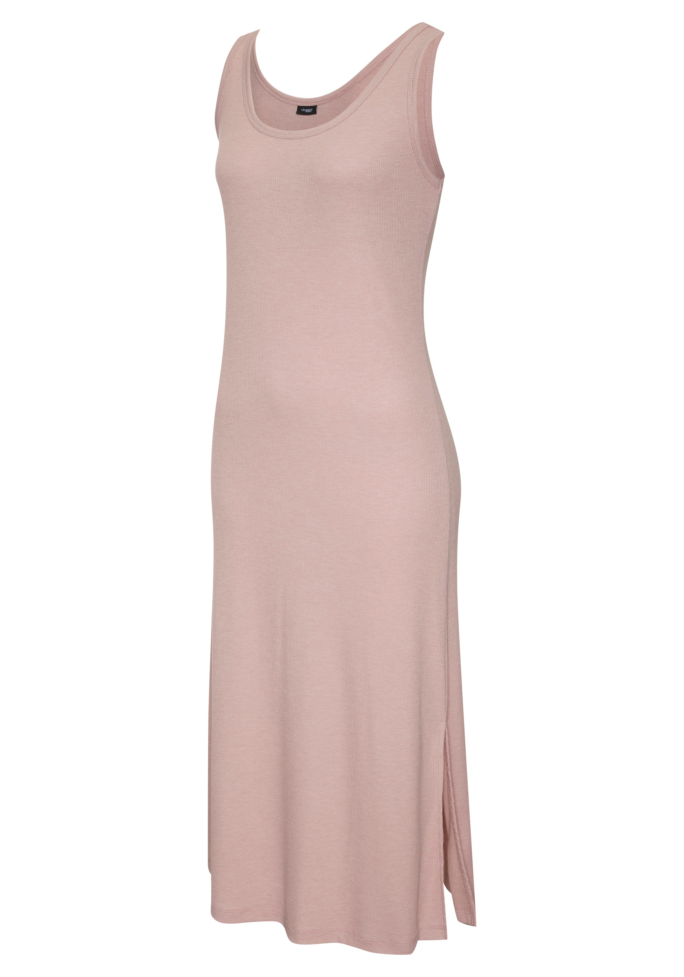 Vivance Dreams Trägerkleid, in weicher Rippqualität