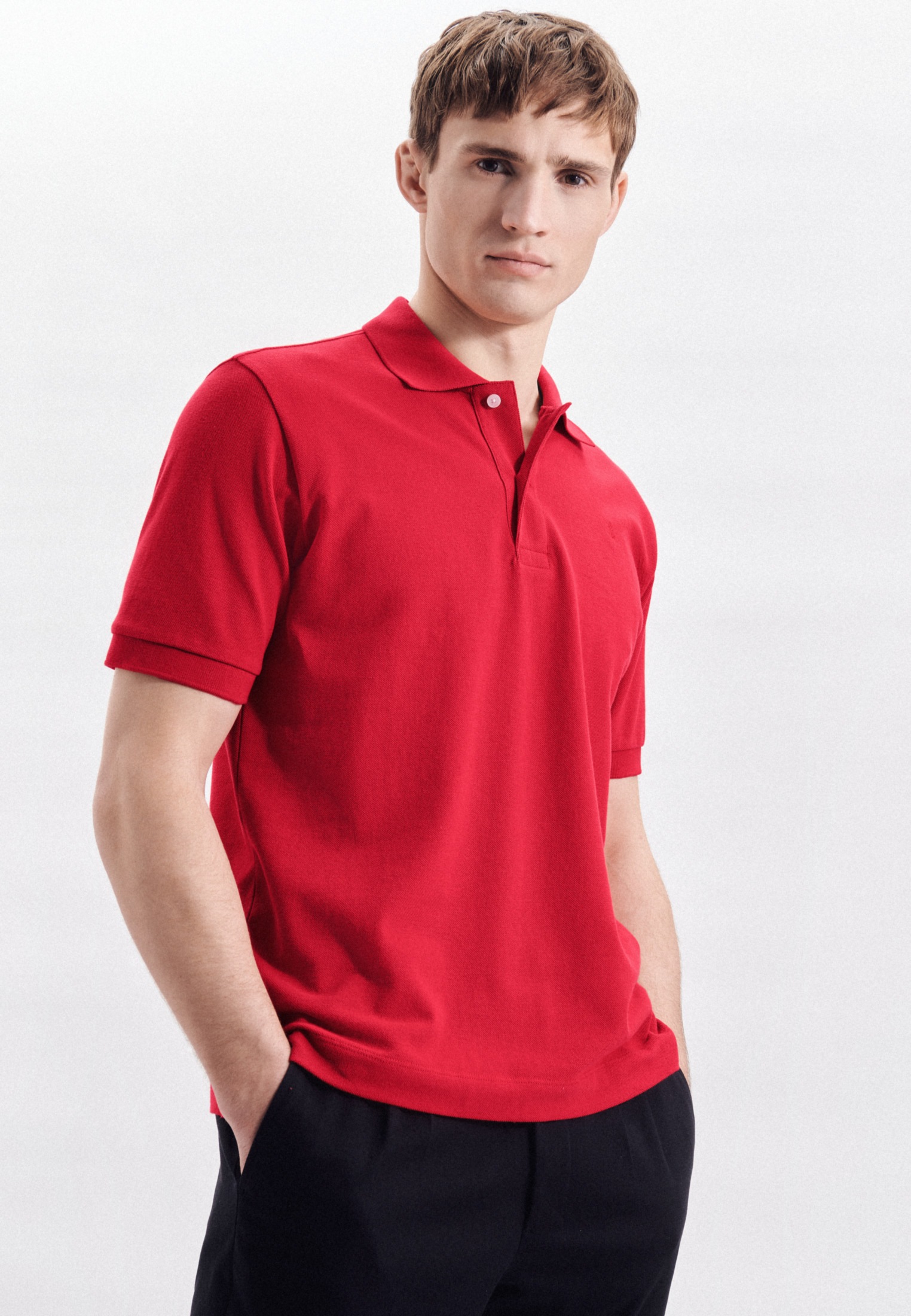 seidensticker Poloshirt »Regular«, Kurzarm Kragen Uni kaufen