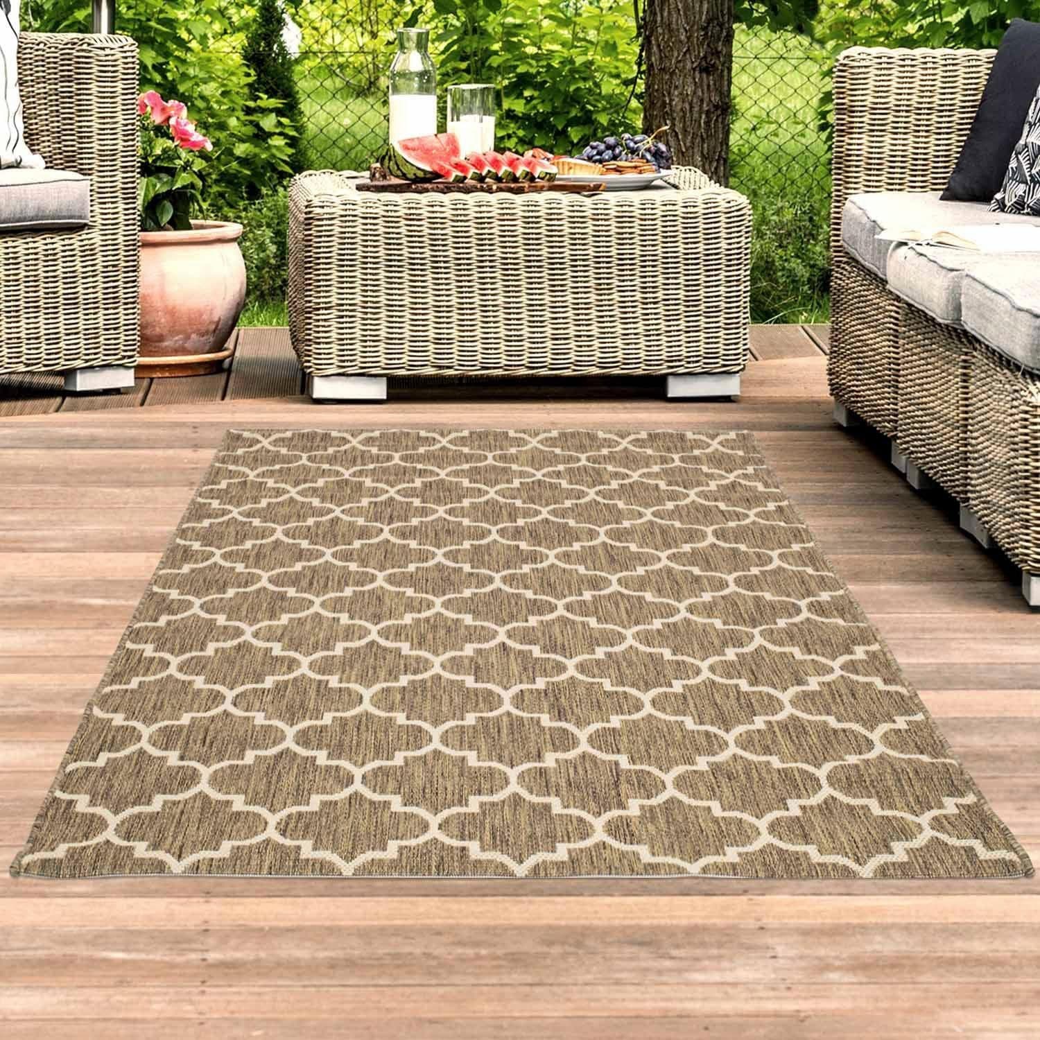 Marokkanisches Carpet City Muster, rechteckig, Teppich 604«, In/- geeignet, »Sun Terrasse Outdoor