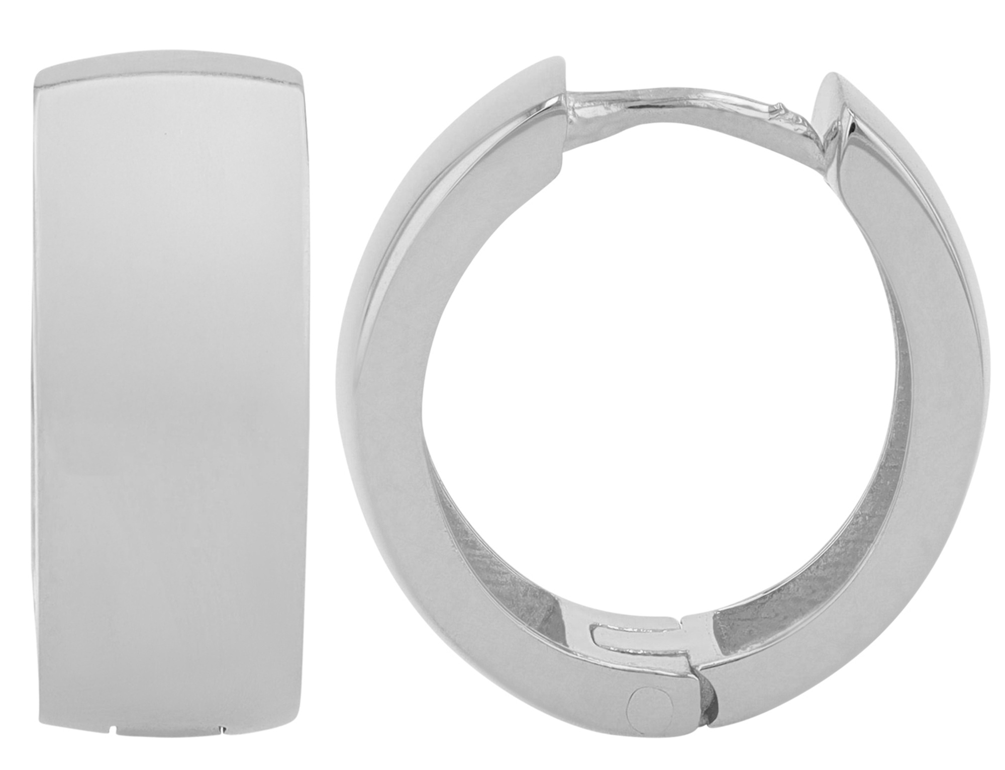 Adelia´s Paar Creolen »925 Silber Ohrringe Creolen« silberfarben