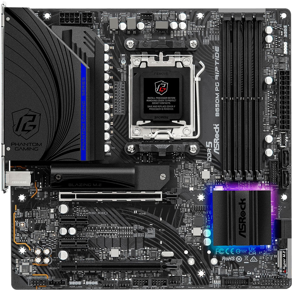 Asrock Mainboard »B650M PG Riptide«