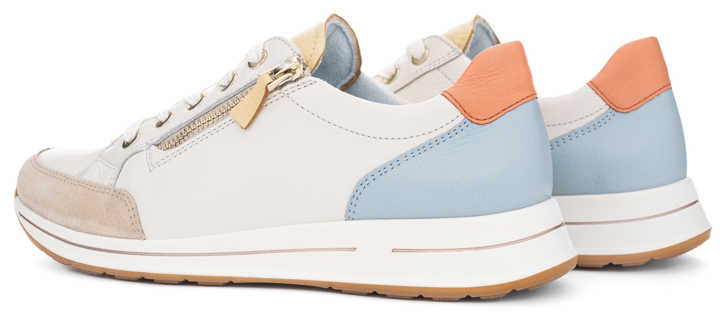 Ara Keilsneaker »OSAKA«, Freizeitschuh, Schnürschuh, Komfortschuh in Weite H (= sehr weit)