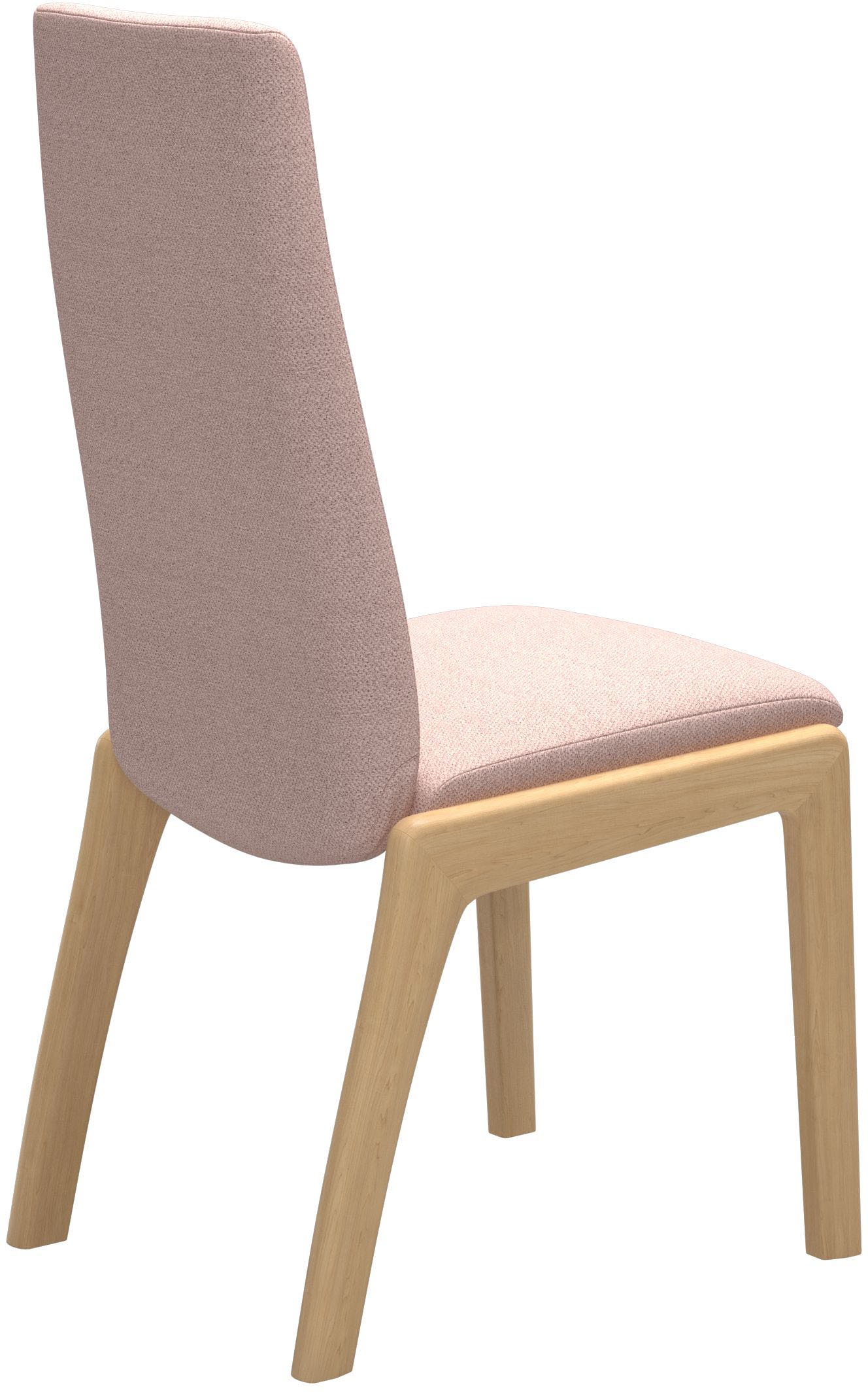 Stressless® Polsterstuhl »Laurel«, ROHLEDER Stoff Q2 FARON, High Back, Größe M, mit abgerundeten Beinen in Eiche natur