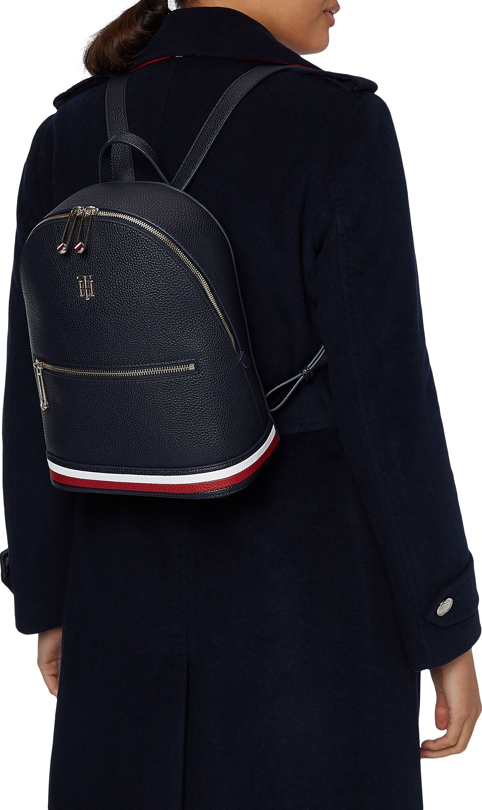tommy hilfiger varsity backpack