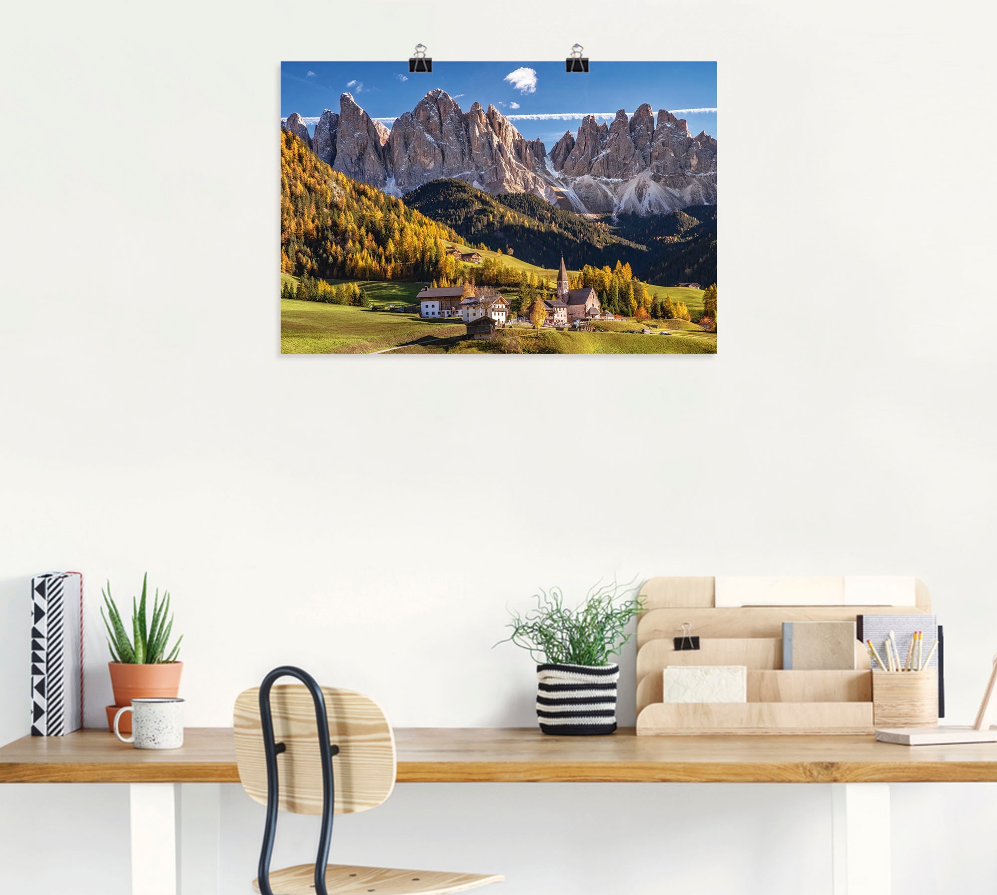 Artland Wandbild »Herbst in Südtirol«, Berge & Alpenbilder, (1 St.), als  Alubild, Leinwandbild, Wandaufkleber oder Poster in versch. Größen bequem  bestellen