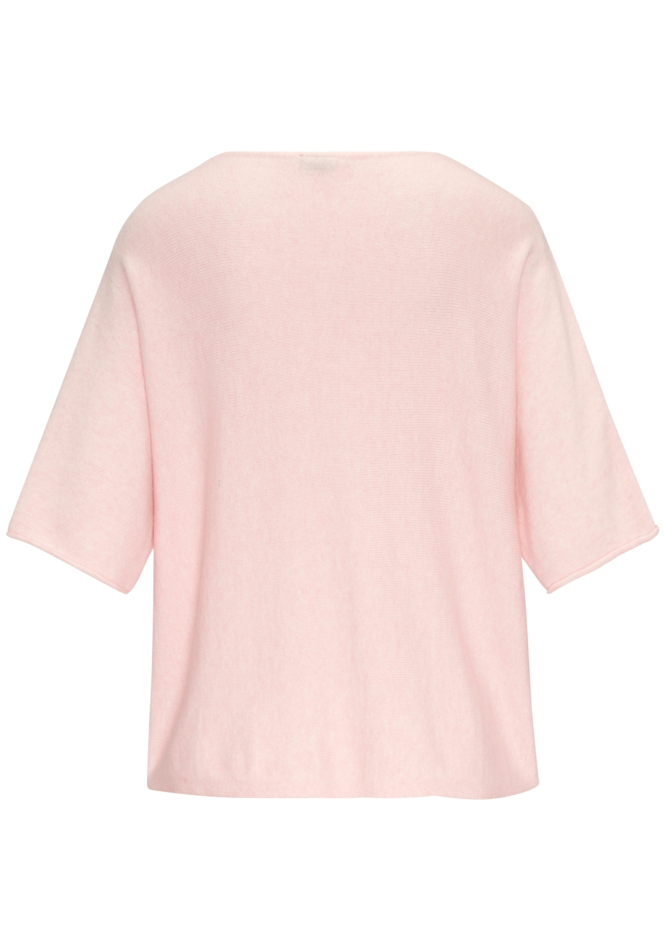 Vivance Kurzarmpullover in lockerer Passform, Basicpullover, casual