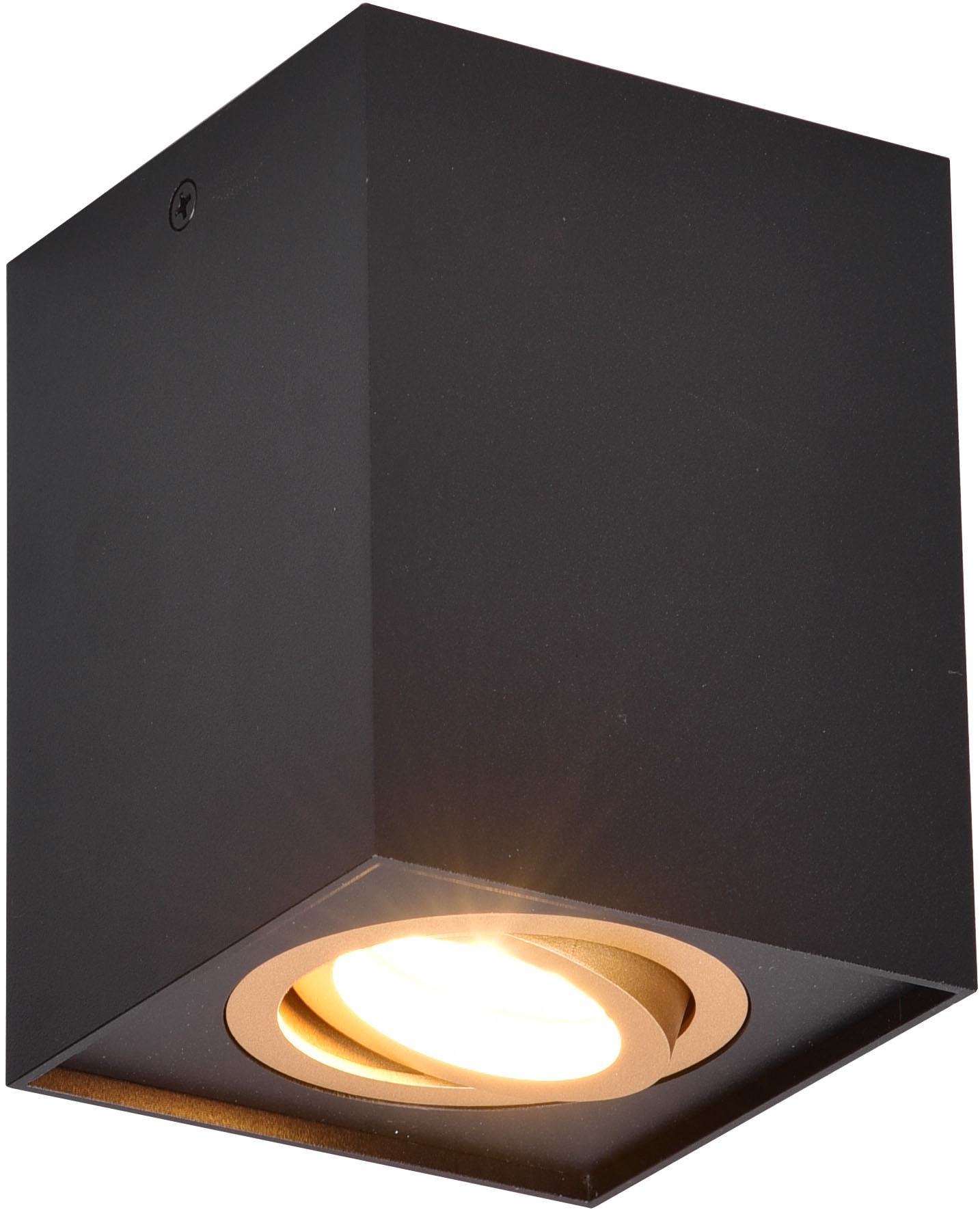 TRIO Leuchten Deckenleuchte »BISCUIT, Deckenstrahler exkl 1xGU10 max 35W Lichtkegel schwenkbar«, 1 flammig, Leuchtmittel GU10 | Leuchtmittel wechselbar, GU10 Strahler einflammig Leuchtmittel wechselbar Aufbauspot Flur Küche
