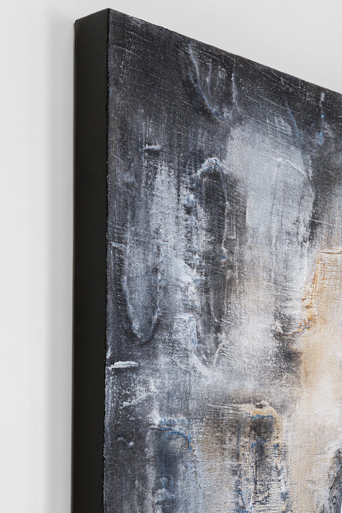 Kare Design Leinwandbild »Leinwandbild Shadows Grau 90x120cm«