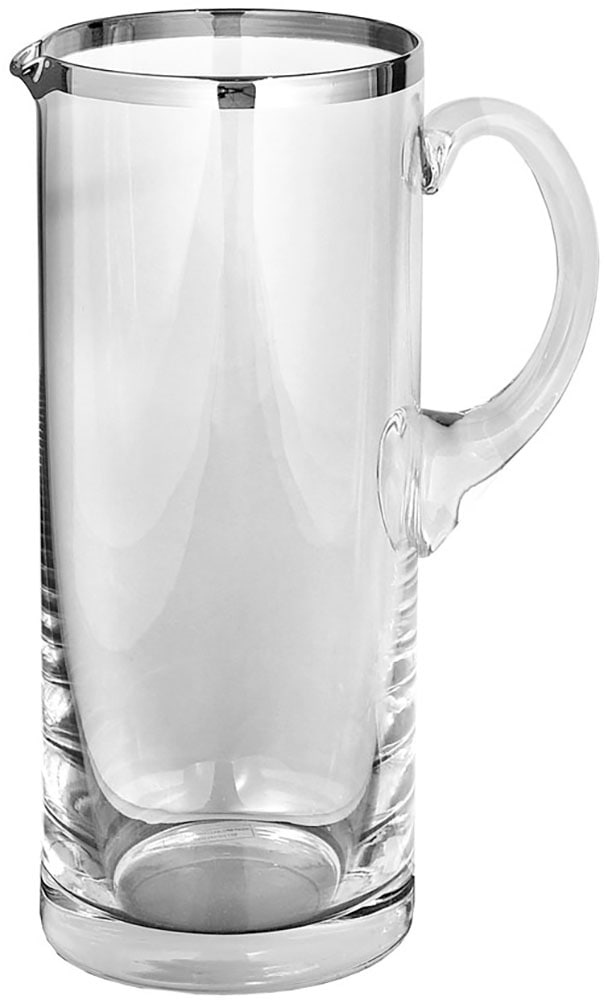 Fink Wasserkrug »PLATINUM«, (1 tlg.), mit handbemalter Platinumauflage, Fassungsvermögen 1,5 Liter