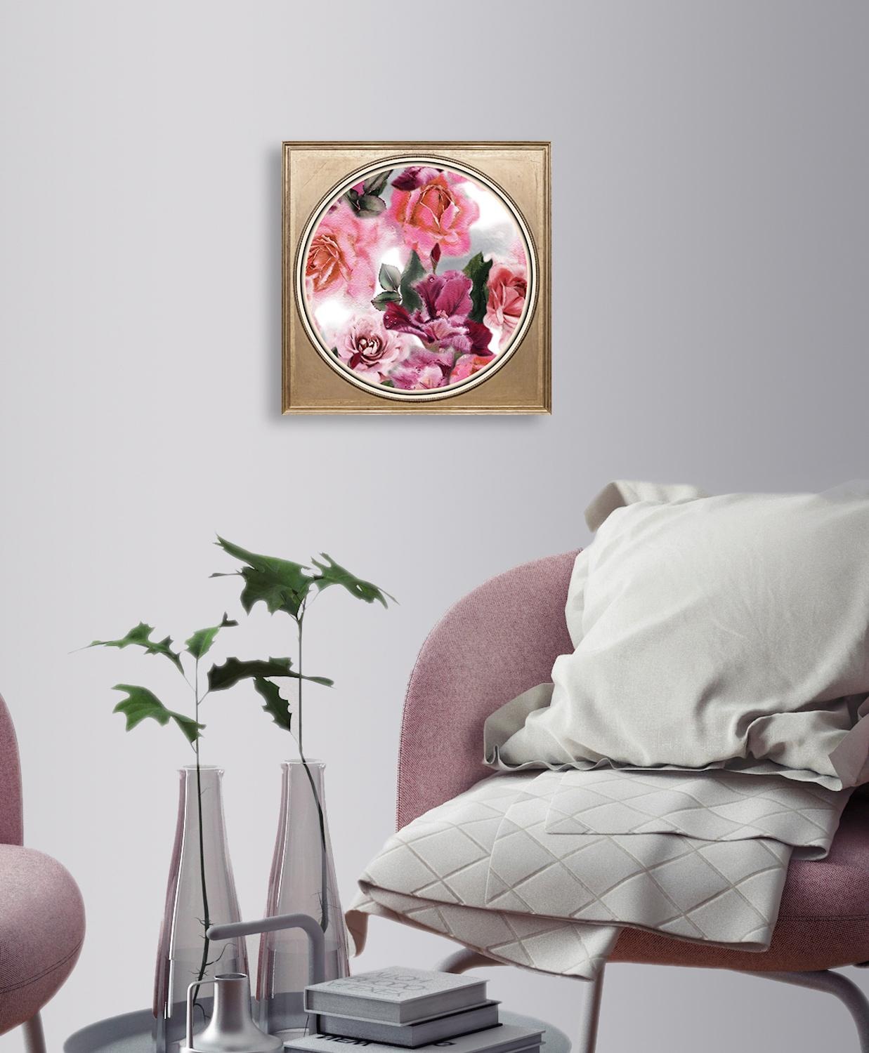 queence Acrylglasbild »Rosen« Blumen | Blumenbilder | Gemälde | Kunst | Pflanzen | Pflanzenbilder Fine Art-Print in Galeriequalität