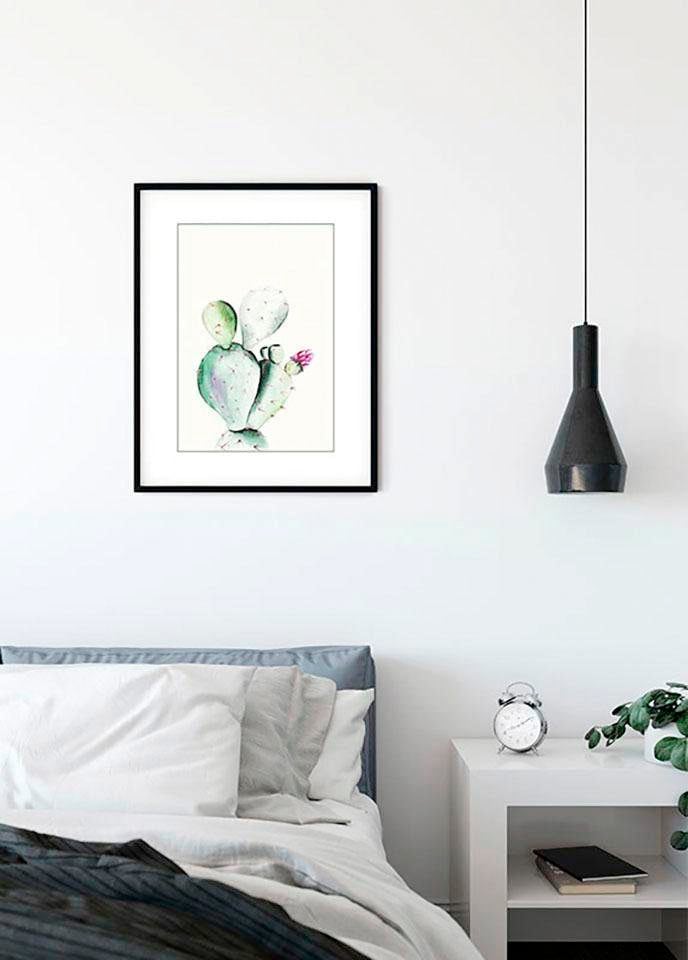 Komar Poster online St.), Pear Jahren XXL Watercolor«, kaufen »Prickly 3 Garantie mit Pflanzen-Blätter, (1 Schlafzimmer, Kinderzimmer, | Wohnzimmer