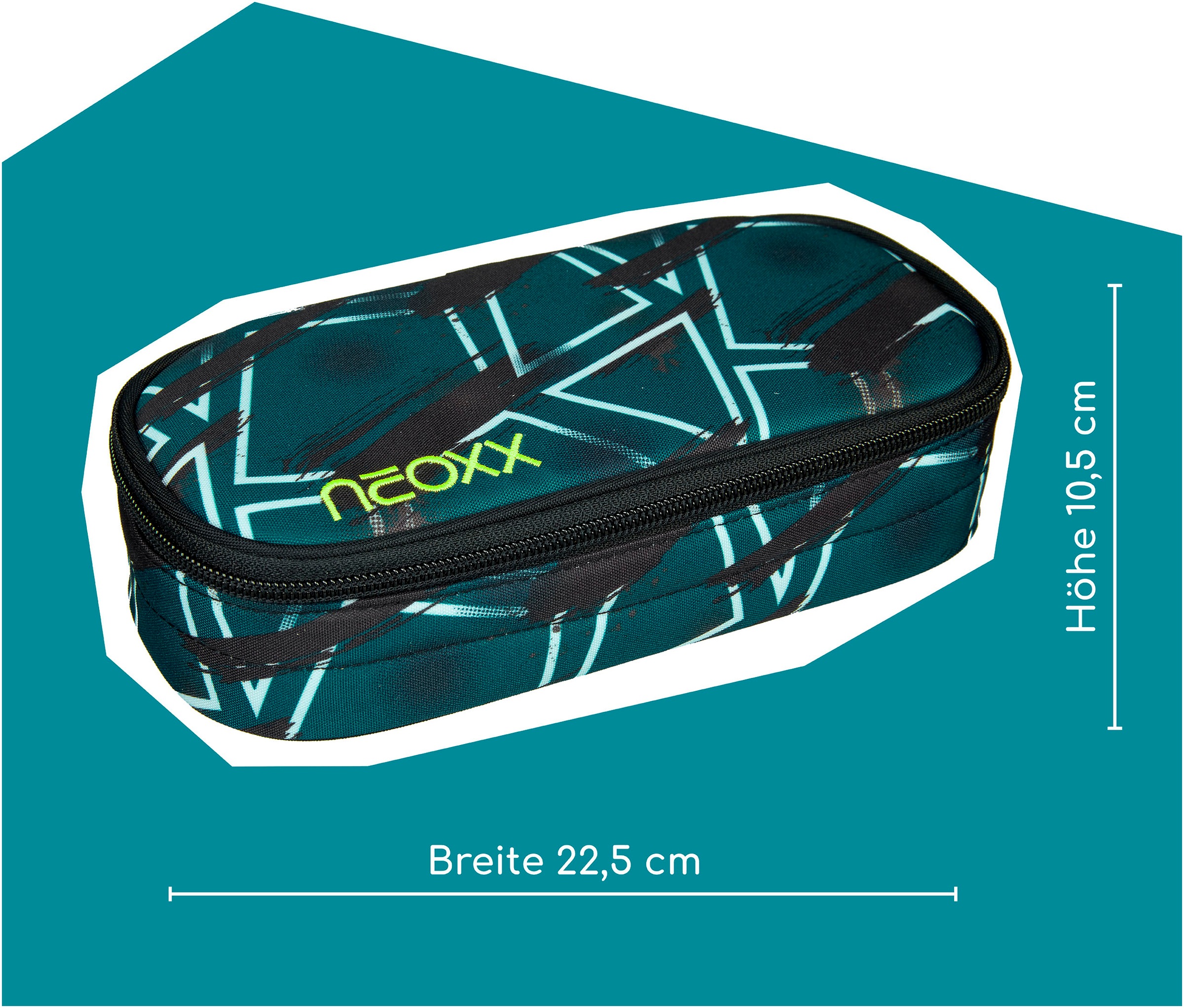 neoxx Schreibgeräteetui »Schlamperbox, Jump, Flash Yourself«, teilweise aus recyceltem Material
