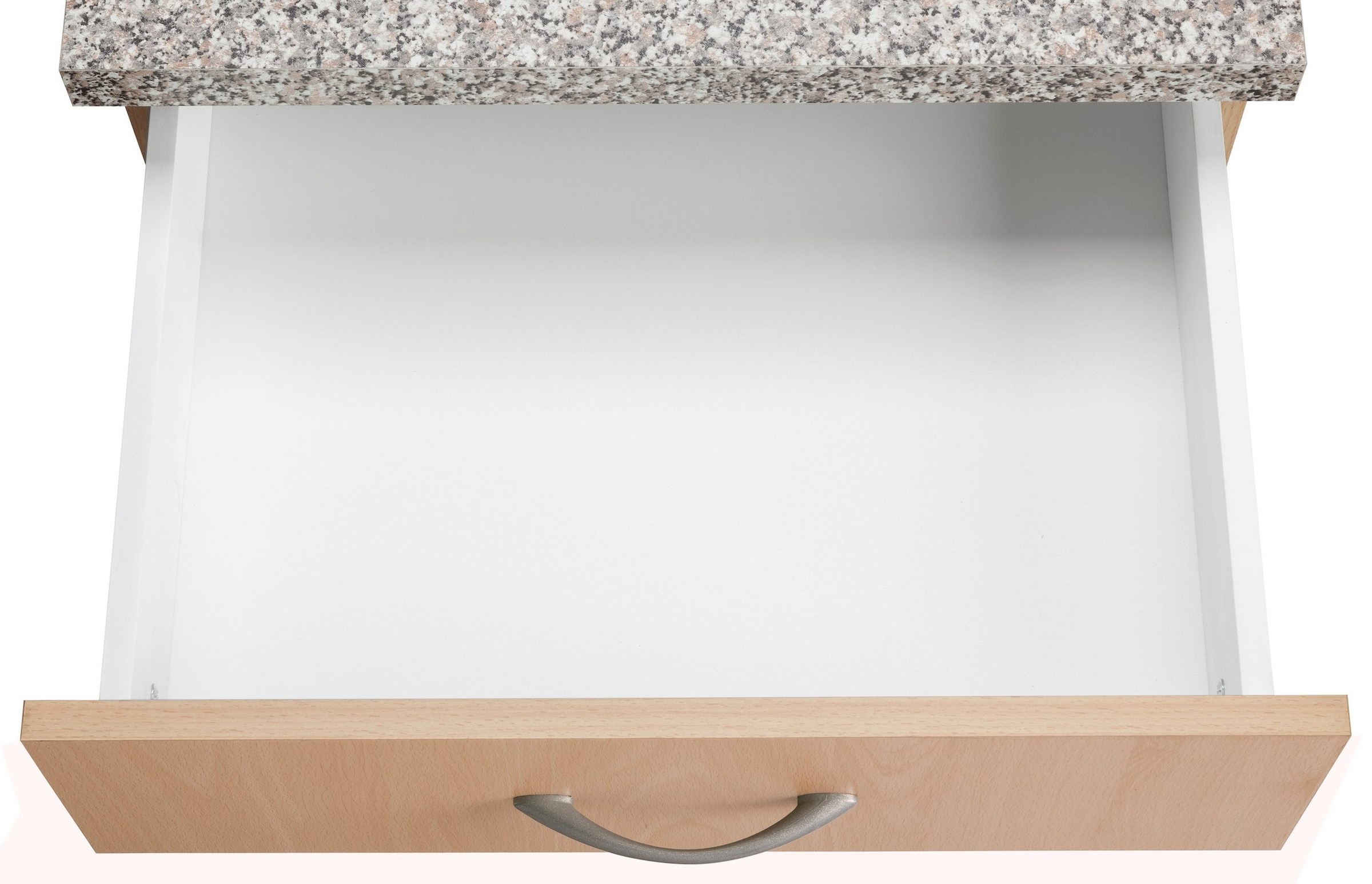 wiho Küchen Unterschrank »Kiel«, 50 cm breit, Tiefe 50 cm, mit 2 großen  Auszügen und 1 Schublade bei ♕