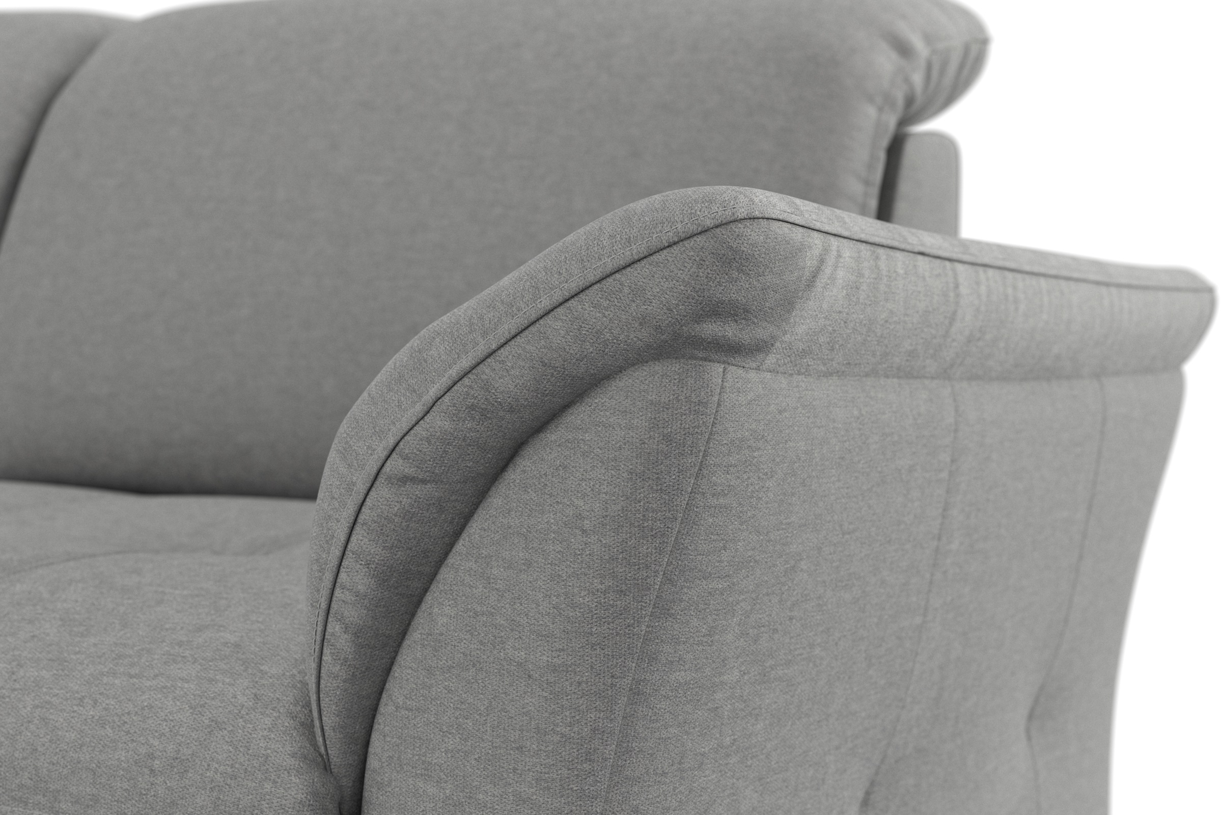 sit&more Ecksofa »Maggiore L-Form«, wahlweise mit Kopfteilverstellung, Bettfunktion und Stauraum