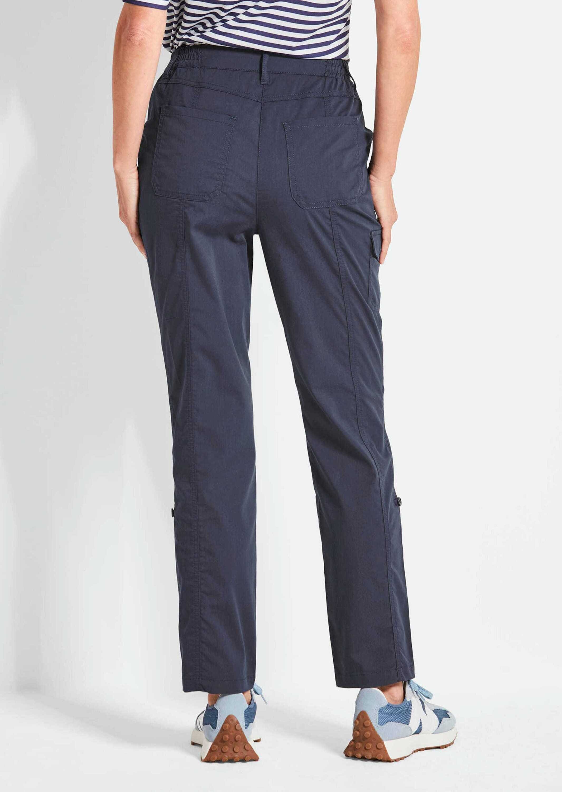 GOLDNER Stoffhose »Kurzgröße Krempelbare Hose mit Funktion«