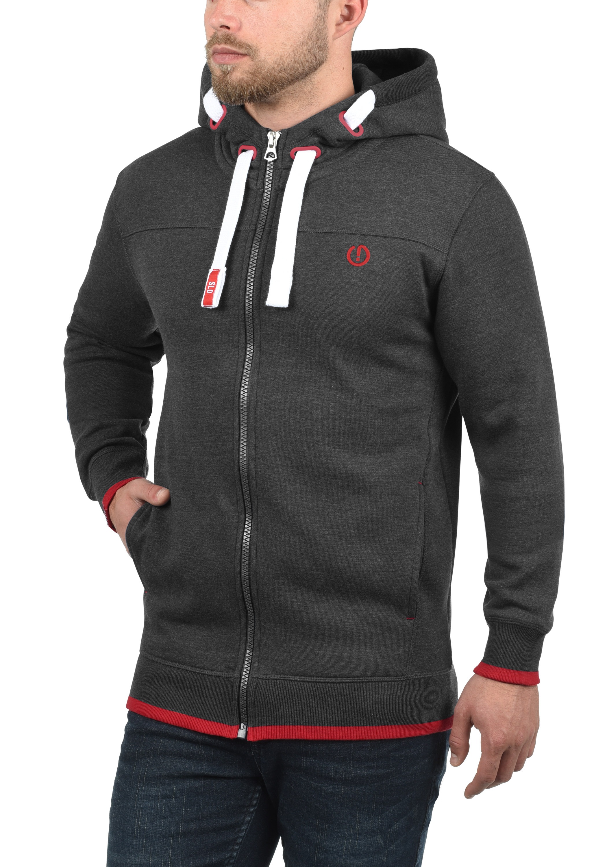 !Solid Kapuzenpullover »Kapuzensweatjacke SDBenjamin«