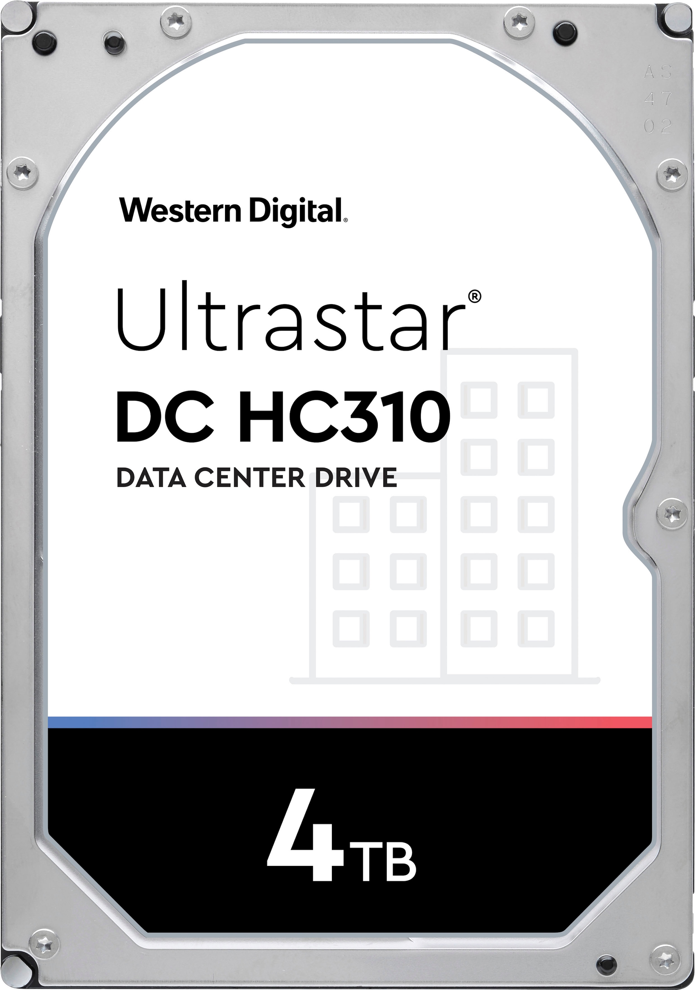 Western Digital HDD-Festplatte »Ultrastar DC HC310 4TB SAS«, 3,5 Zoll, Anschluss SAS, Bulk