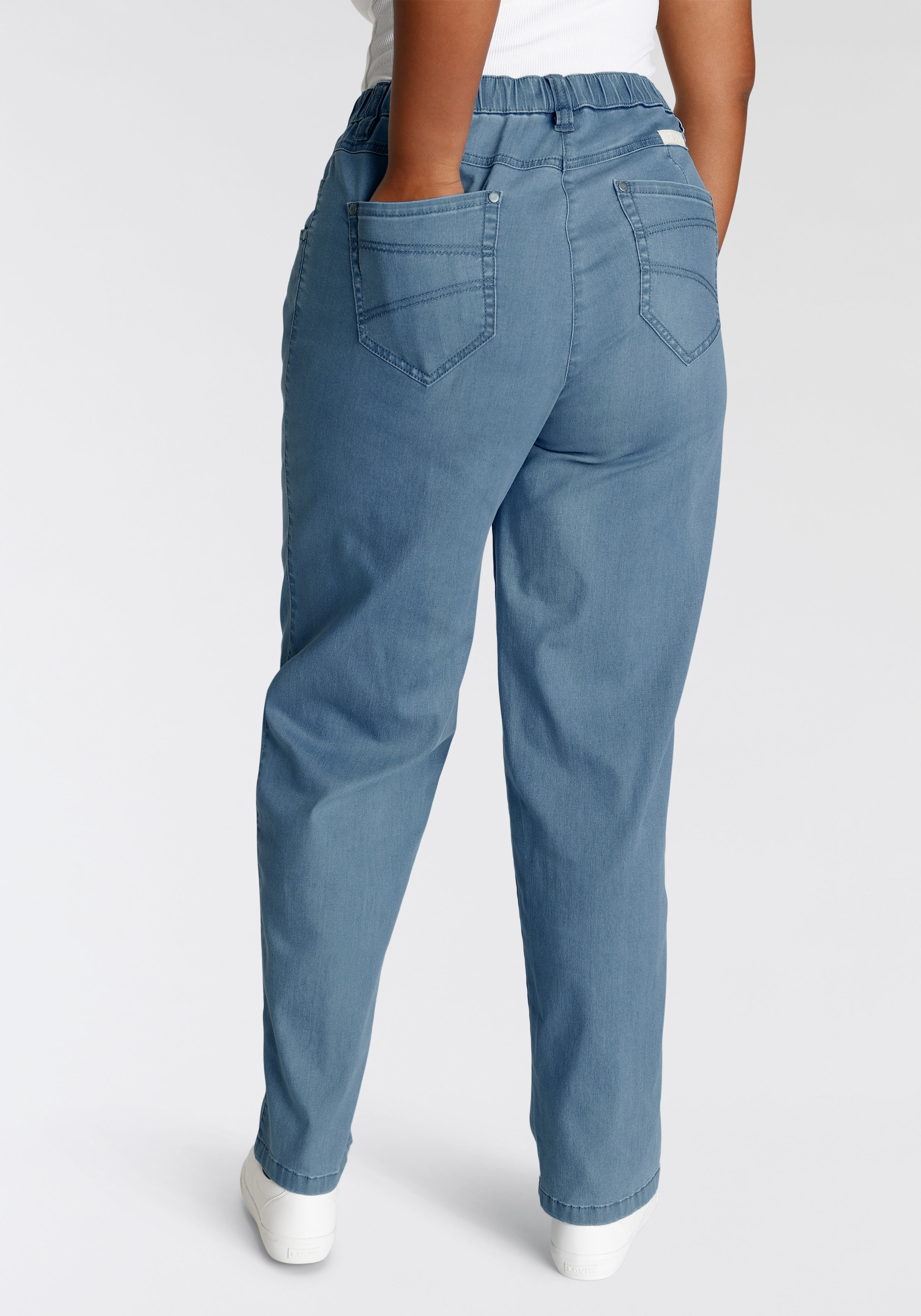 KjBRAND Straight-Jeans »Babsie«, mit Stretch