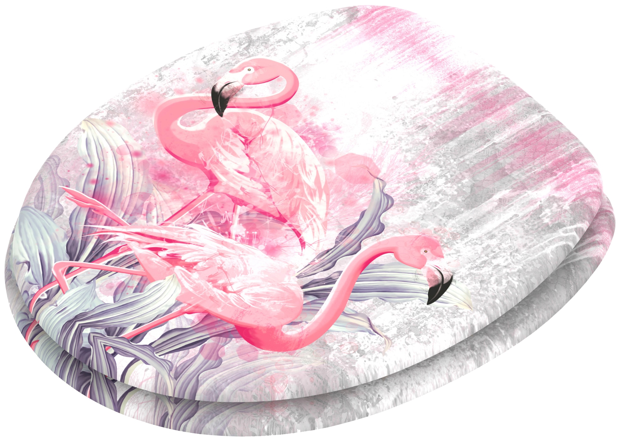 Sanilo WC-Sitz »Flamingo«, mit Absenkautomatik, BxL: 37,7 x 42,0 - 47,0 cm