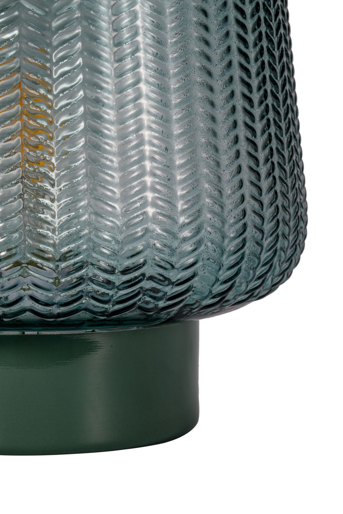 Pauleen LED Tischleuchte »Pretty Glamour mobile Türkis Glas/Metall«, 1 flammig, Leuchtmittel E27 | Leuchtmittel wechselbar, E27, Timer Batterie