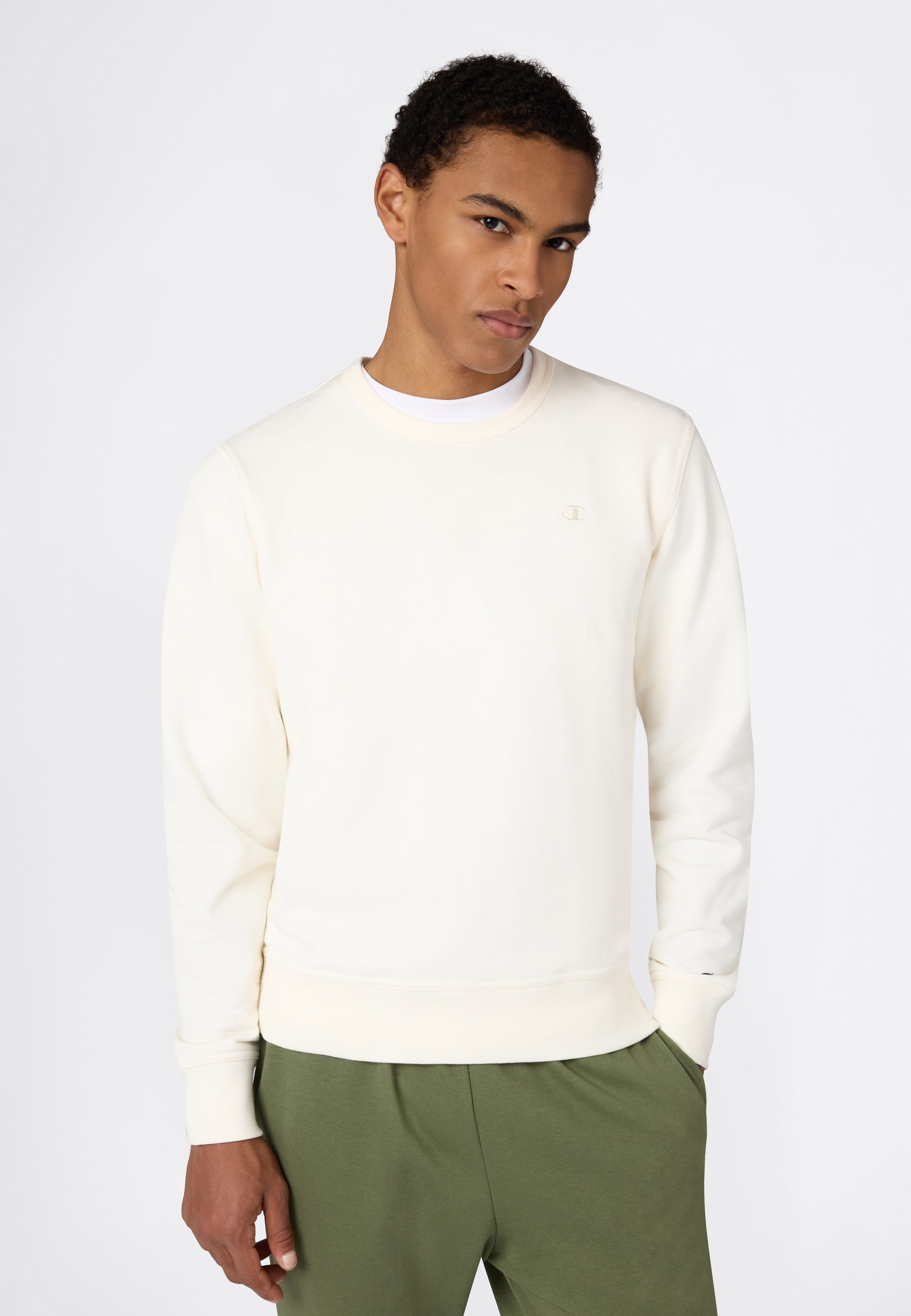 Champion Sweatshirt »ICONS TONAL Terry Crewneck Sweatshirt«, aus Baumwolle und Polyester
