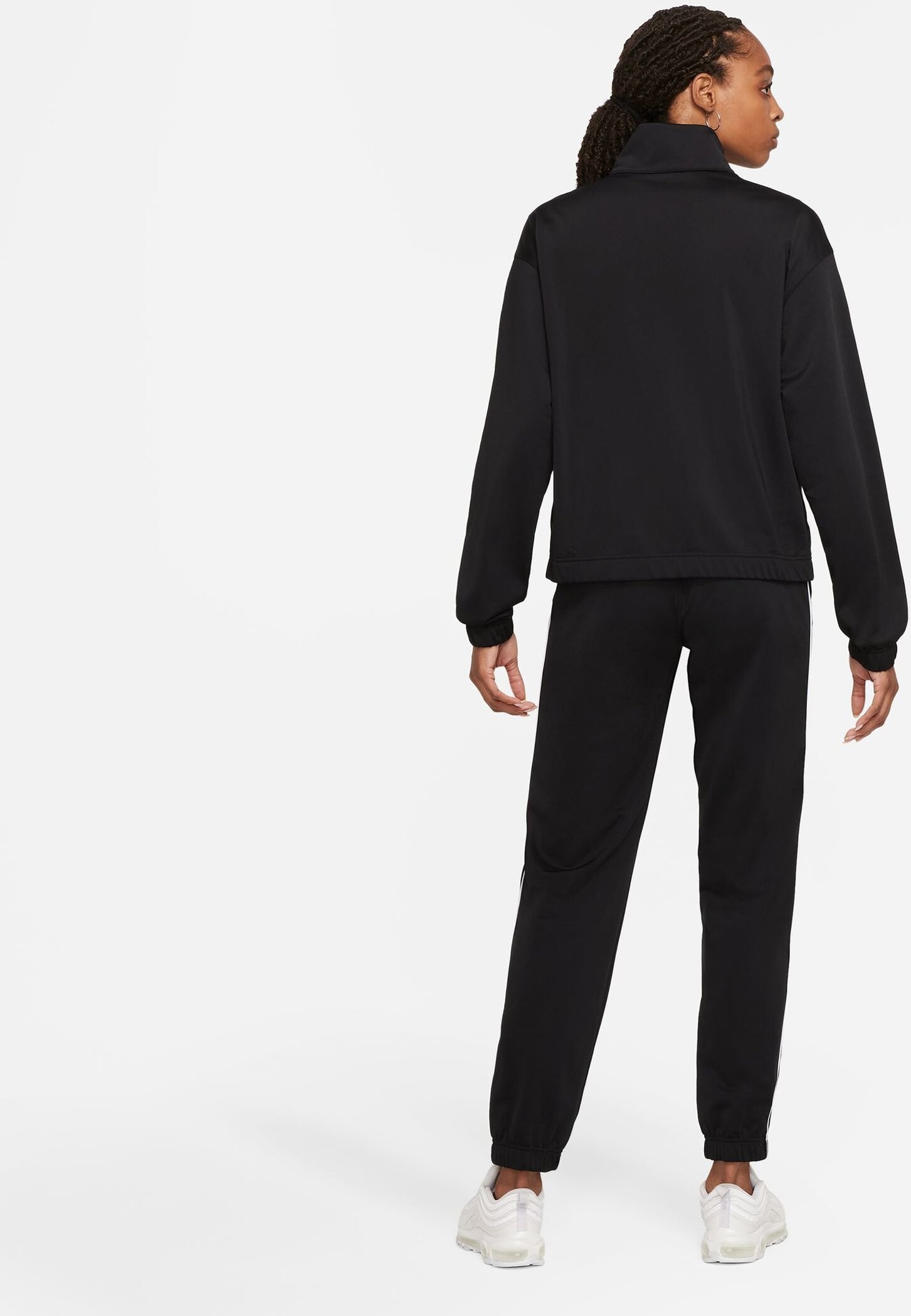 Nike Sportswear Trainingsanzug »Women's Fitted Track Suit«, (Set, 2 tlg.), Bequemer Basic Damen Sportanzug