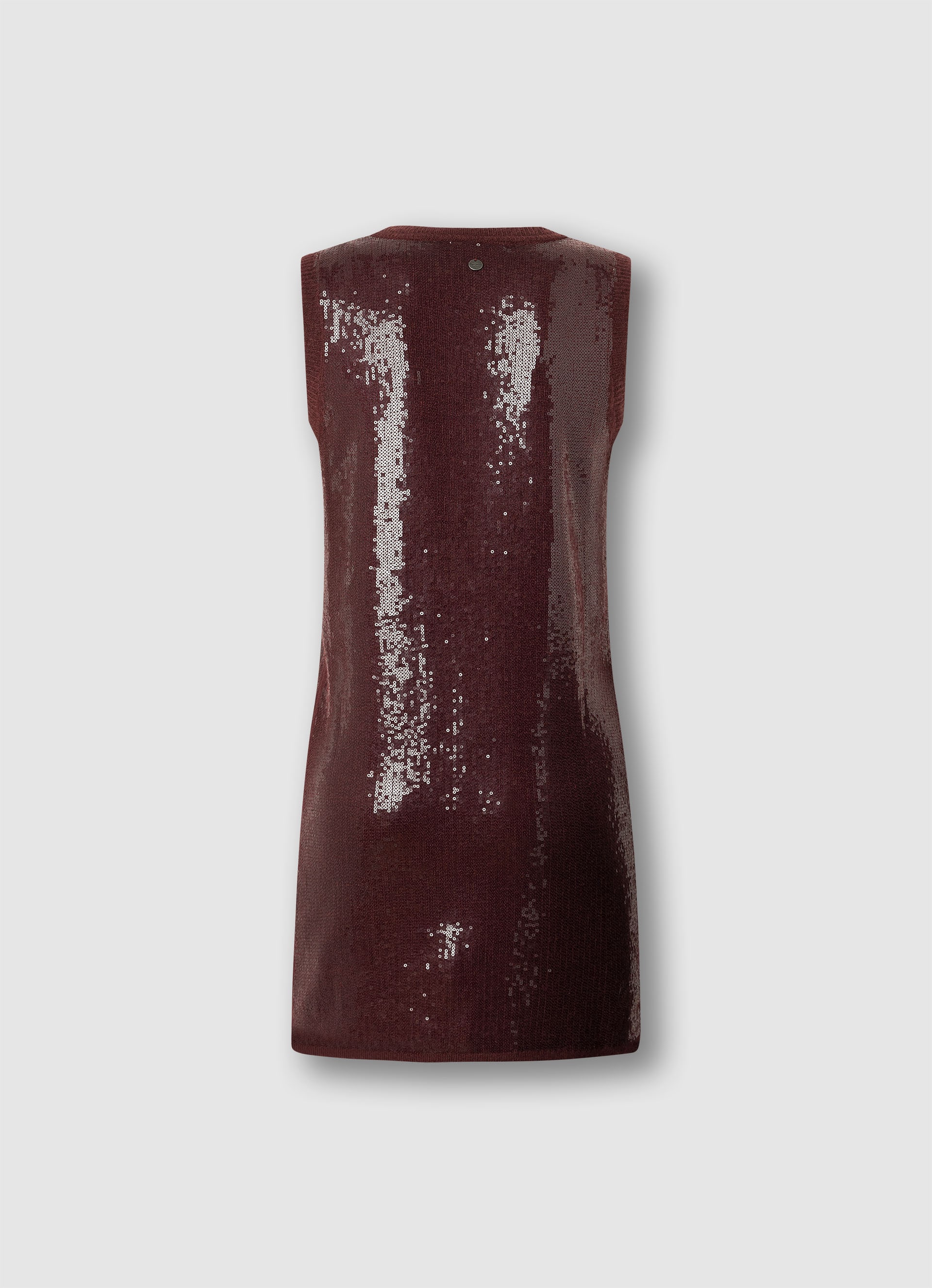 Pepe Jeans Midikleid »ELAINE DRESS« Ohne Taschen mit Pailletten, ärmellos