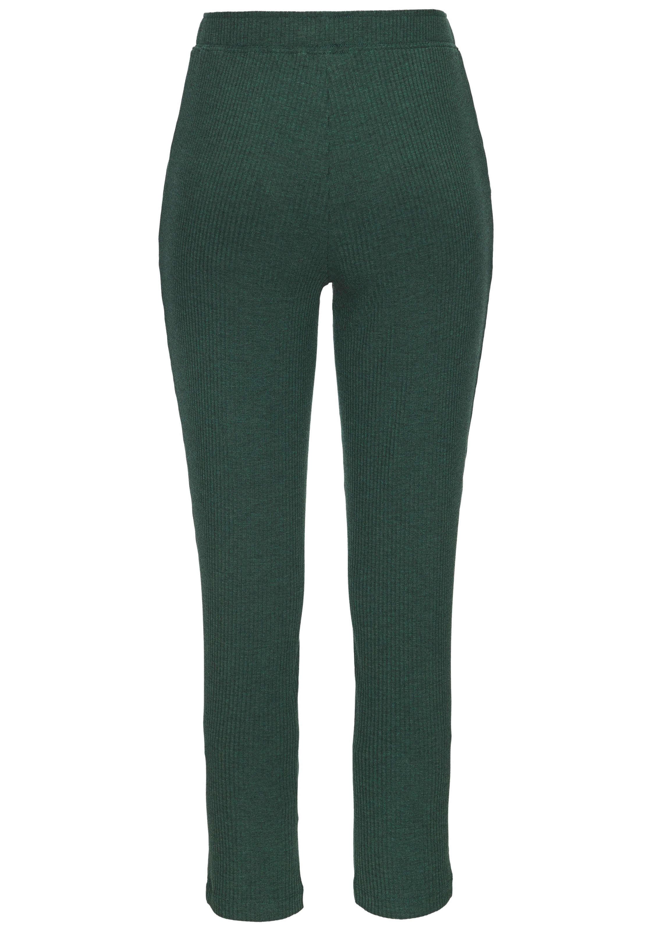 s.Oliver Pyjamahose, Aus weicher Rippqualität