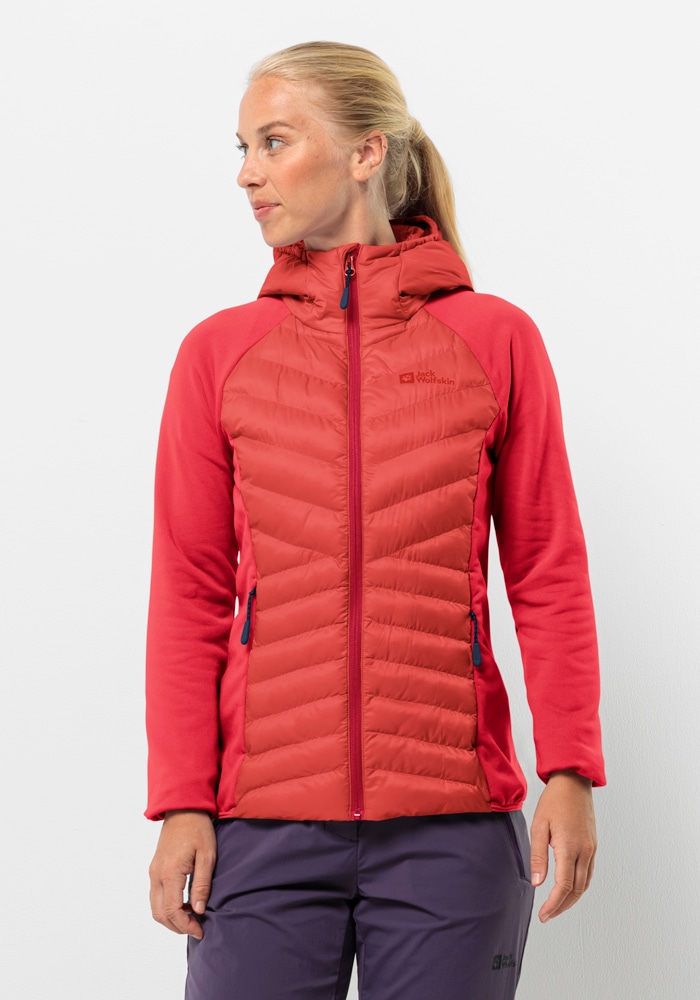 Hybridjacke »ROUTEBURN PRO HYBRID W«, mit Kapuze