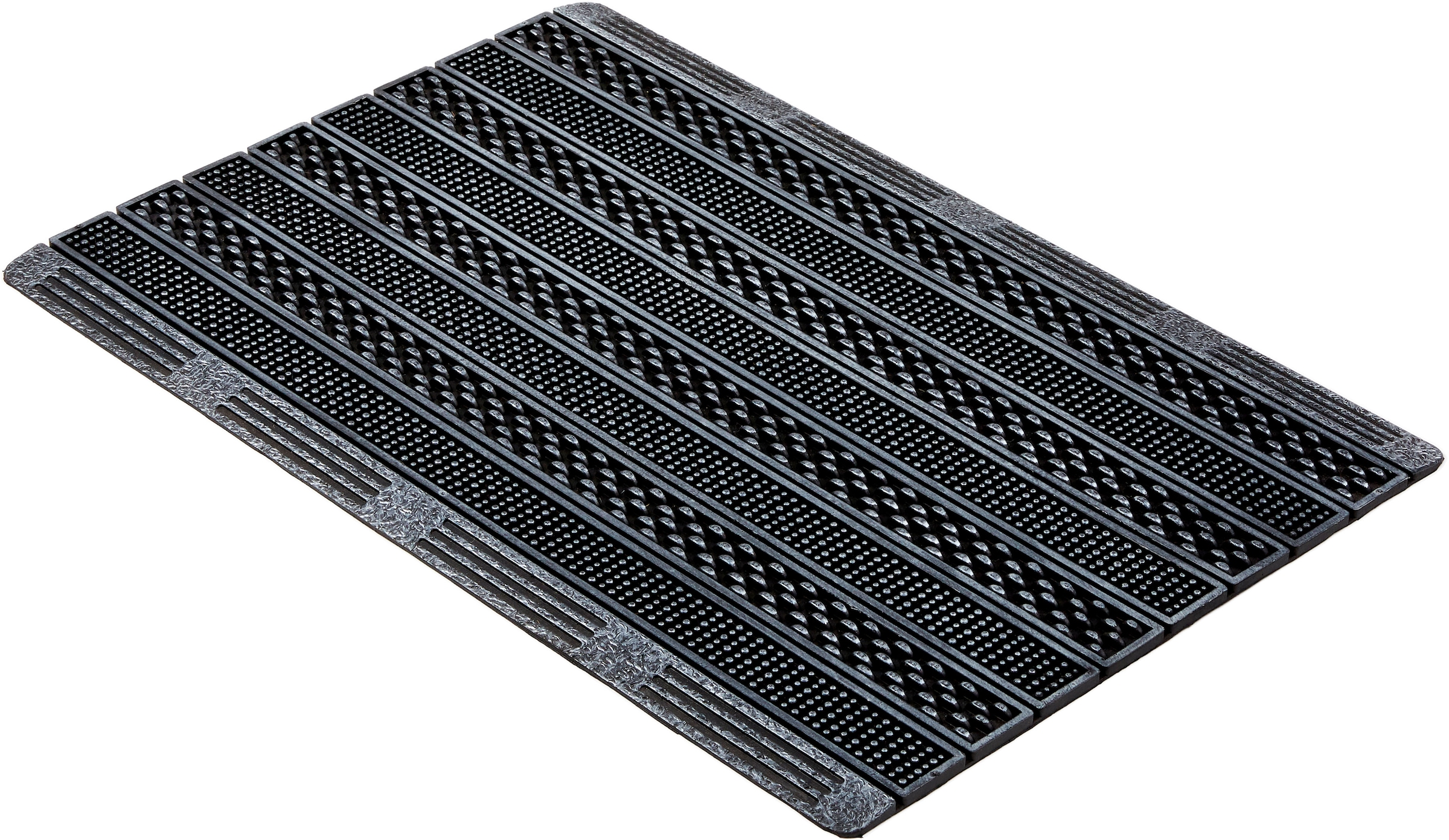 ASTRA Fußmatte »Rubic329« rechteckig 8 mm Höhe Gummi Fussmatte mit Rillen, rutschfest