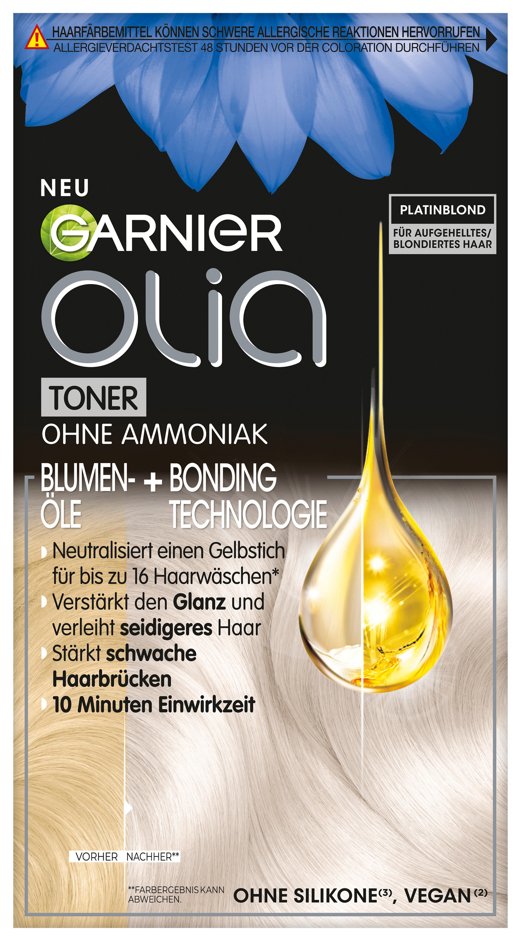 GARNIER Toner »Garnier Olia Toner«, mit hoher Wirksamkeit