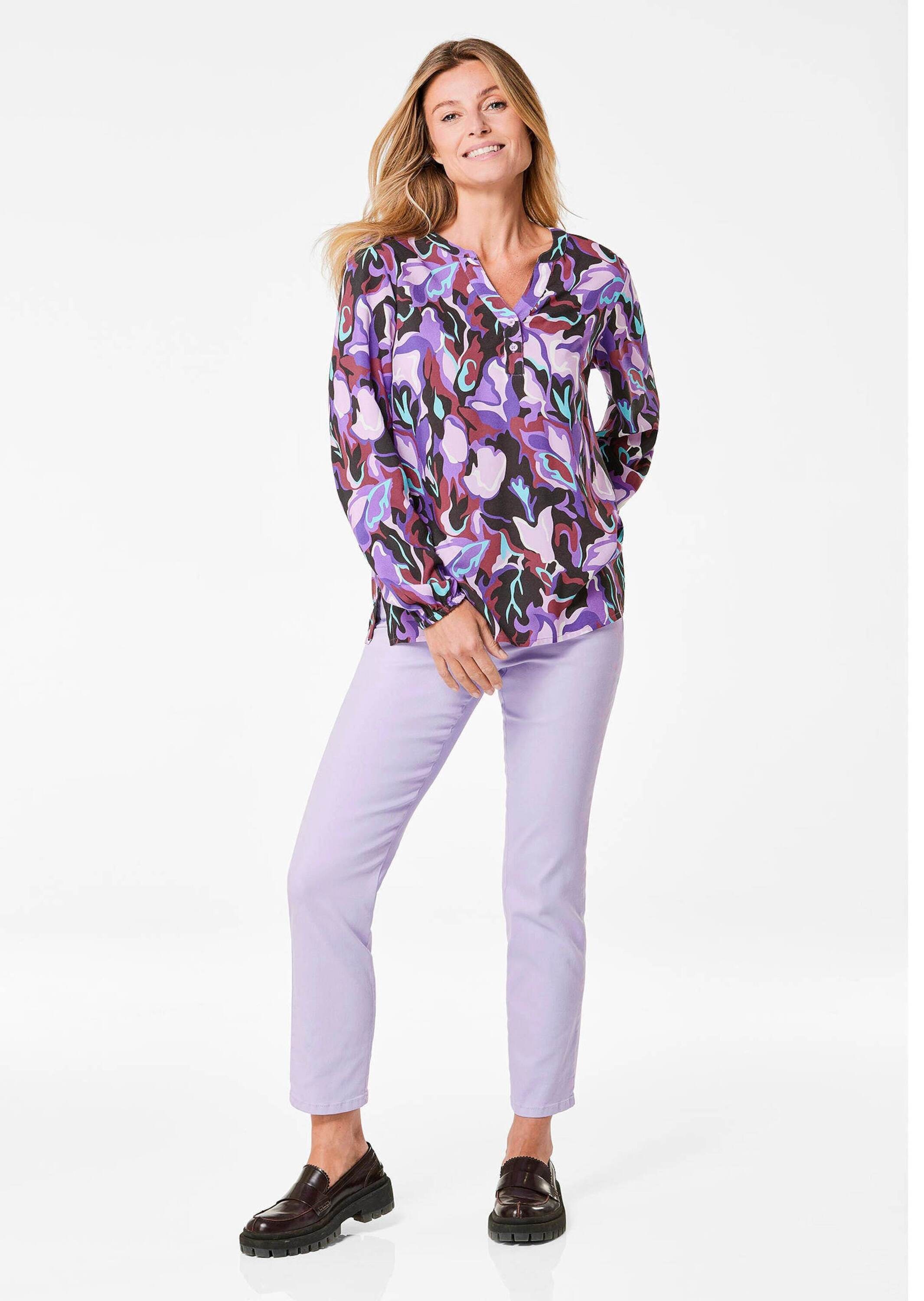 GOLDNER Schlupfbluse »Kurzgröße Bluse«