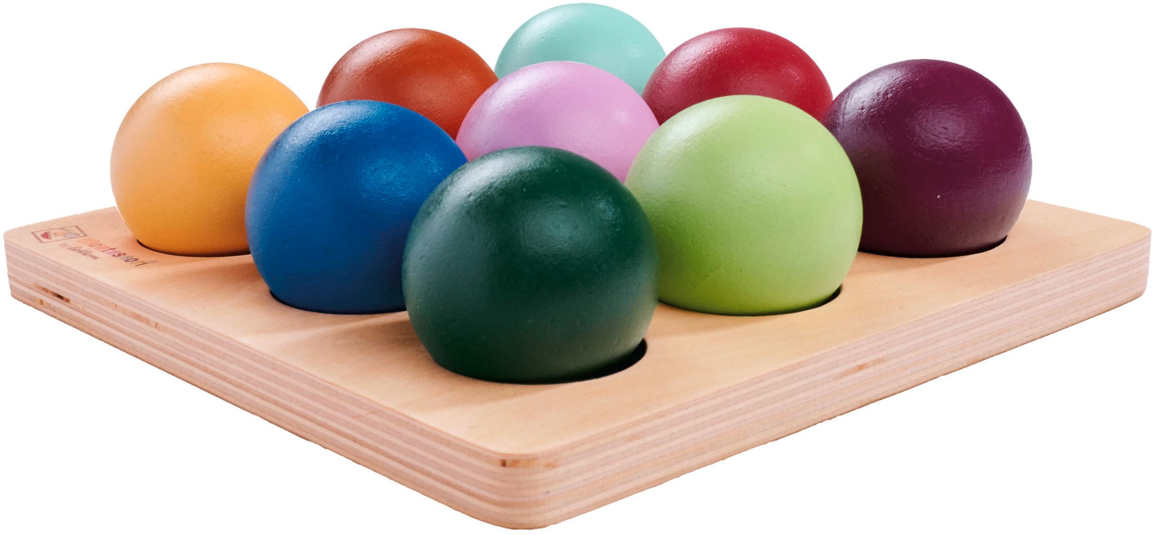 Eichhorn Steckspielzeug »Montessori Sortierkugeln«