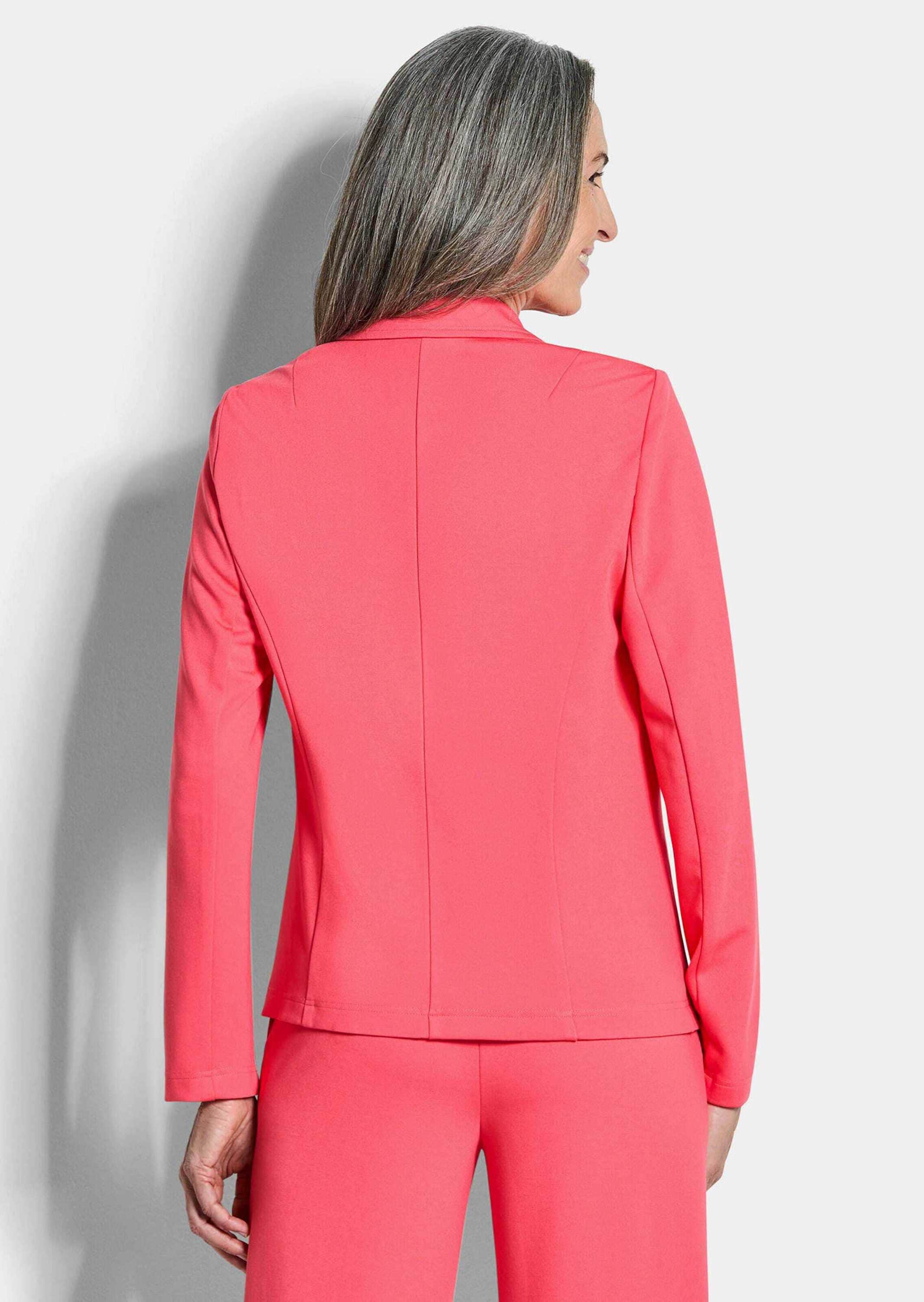 GOLDNER Jackenblazer »Viskoseblazer mit Reverskragen« stretchbequeme Jerseyqualität