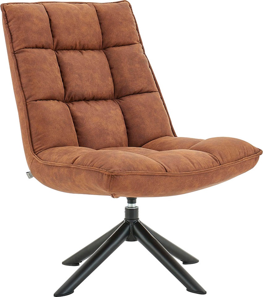 andas Drehsessel »Wanja«, mit Metallgestell und Samtvelours Bezug, Sitzhöhe 47 cm, Relaxsessel