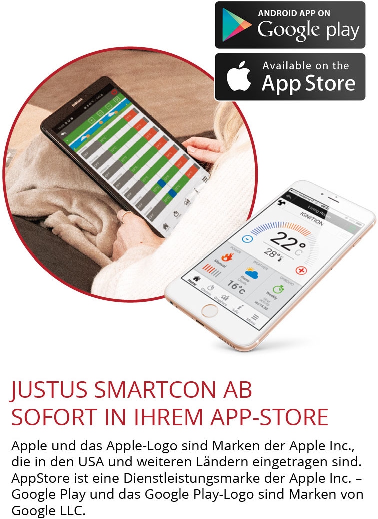 JUSTUS Pelletofen »Norta« 1 Stk. tlg.