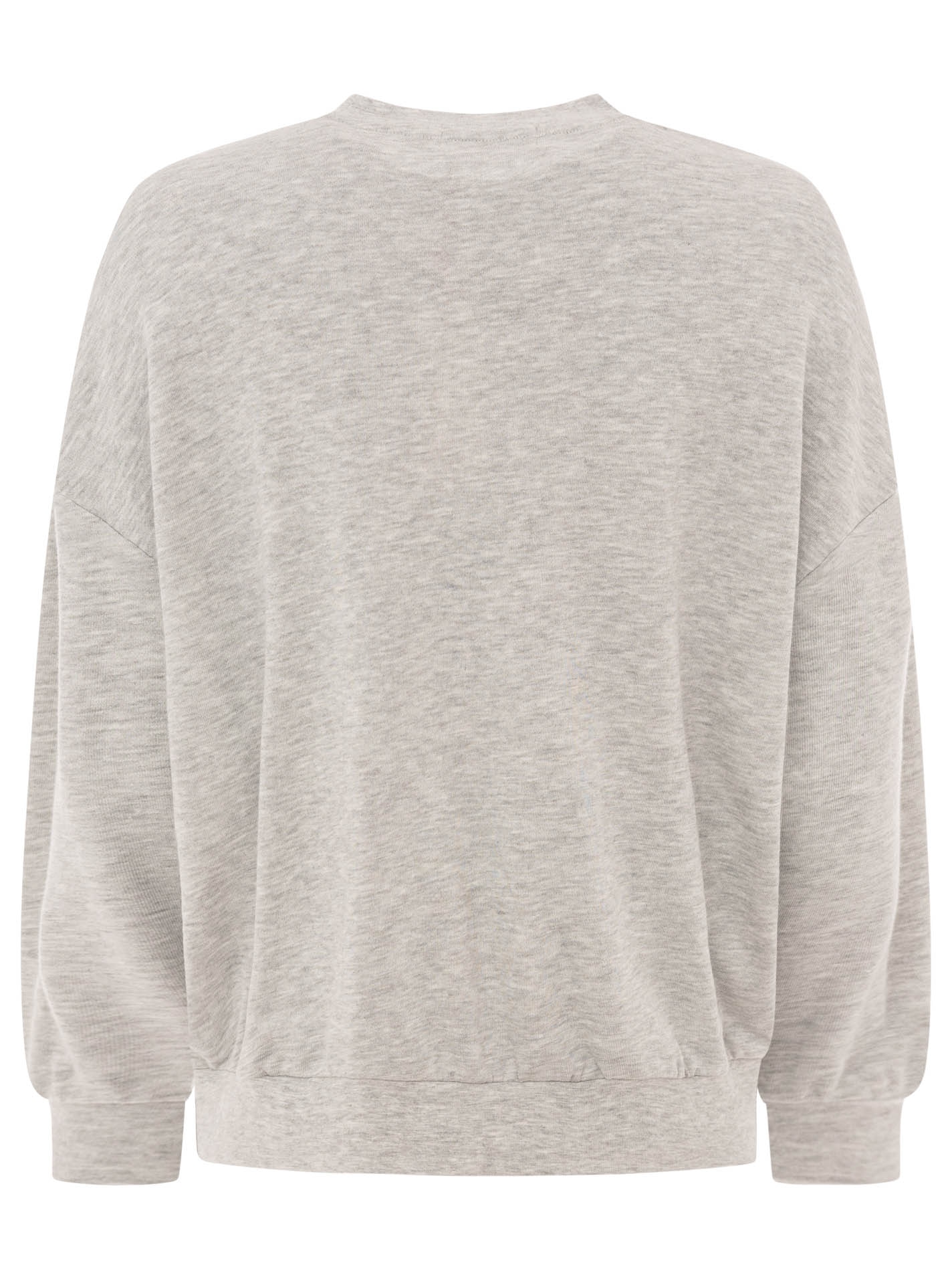 Zwillingsherz Sweatshirt »"Feel Good Club"«, Rundhals, kleine Stickerei vorne

