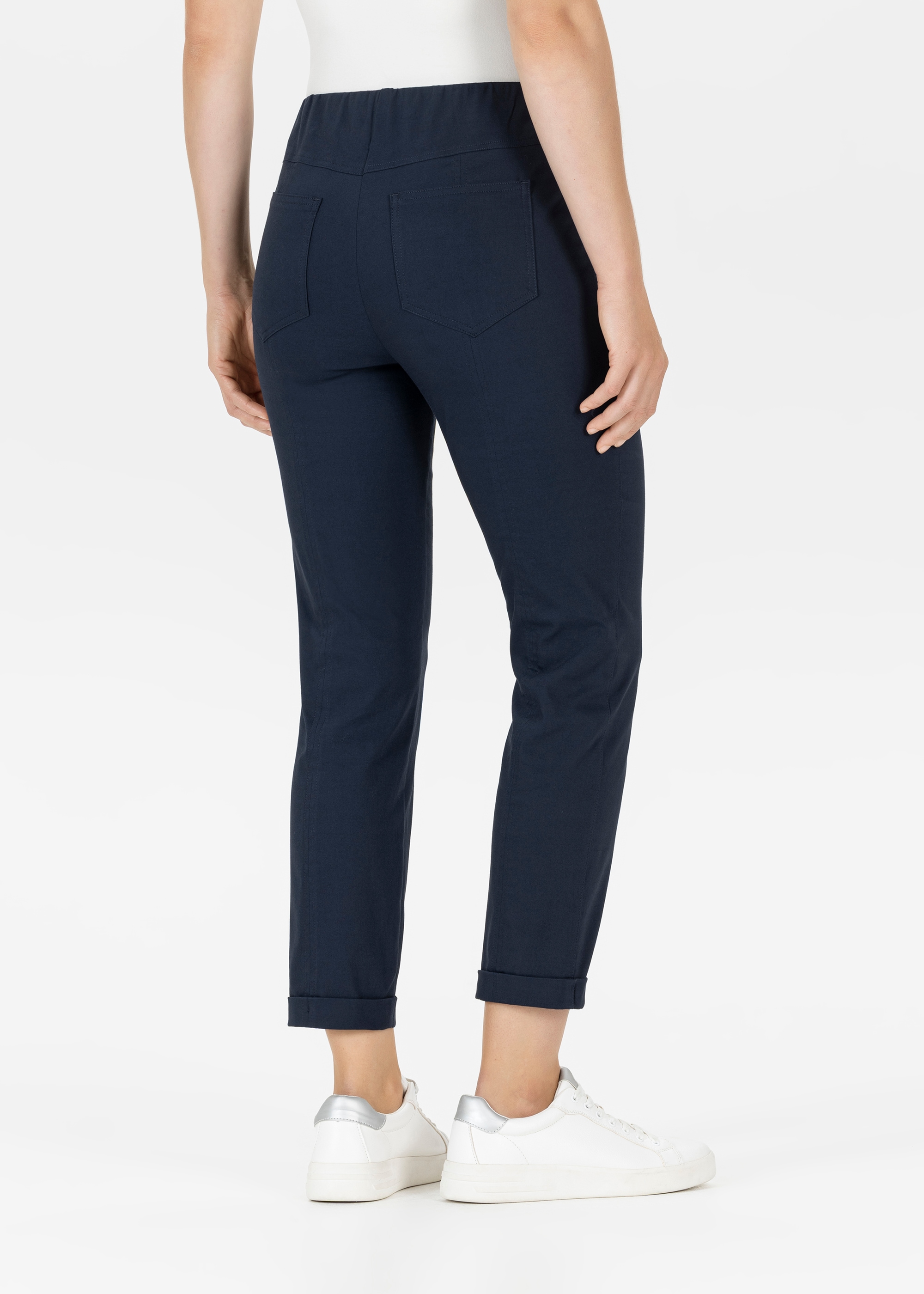 Stehmann Stoffhose »Sylvia-680«  3/4-Hose mit schmalem Bein