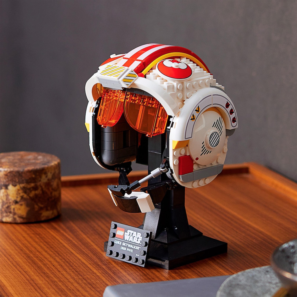 LEGO® Konstruktionsspielsteine »Helm von Luke Skywalker™ (Rot Fünf) (75327), LEGO® Star Wars™«, (675 St.)