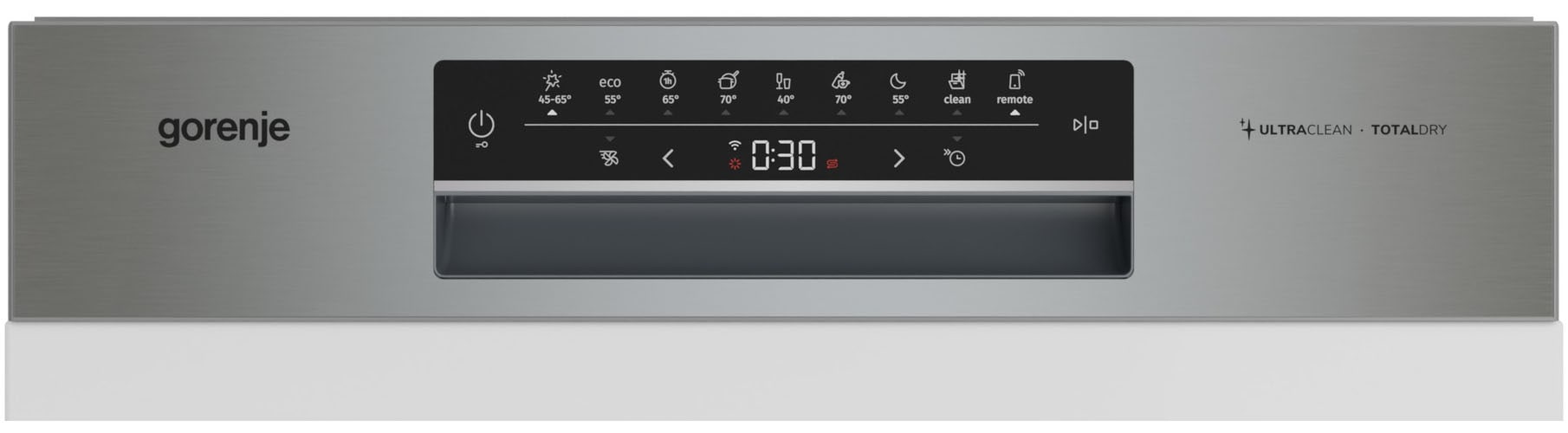 GORENJE teilintegrierbarer Geschirrspüler »GI673B90X« 9,4 l 16 Maßgedecke TotalDry - automatische Türöffnung