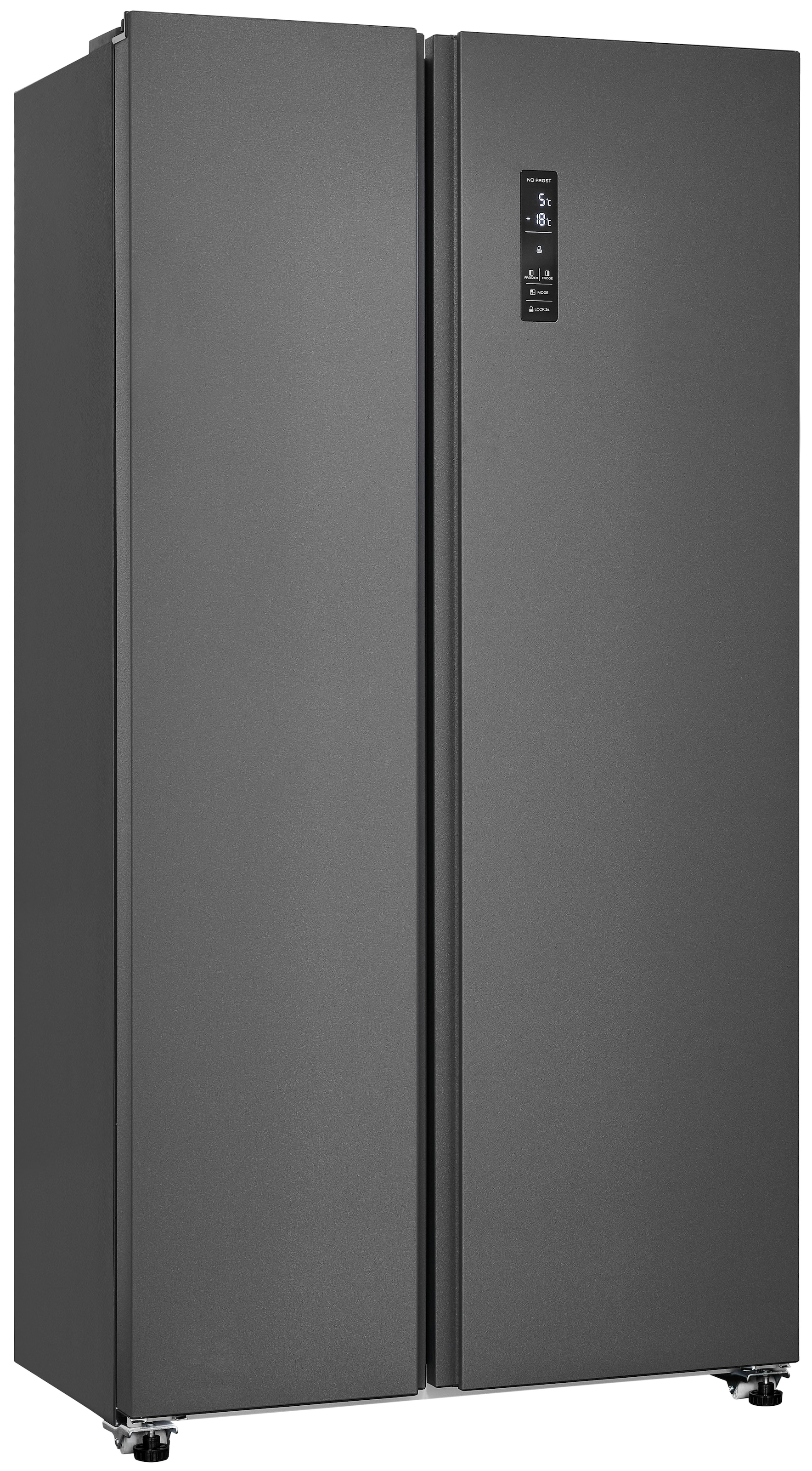 exquisit Side-by-Side SBS46-040D inoxlook-az »SBS46-040D inoxlook-az« 177 cm hoch 91 cm breit