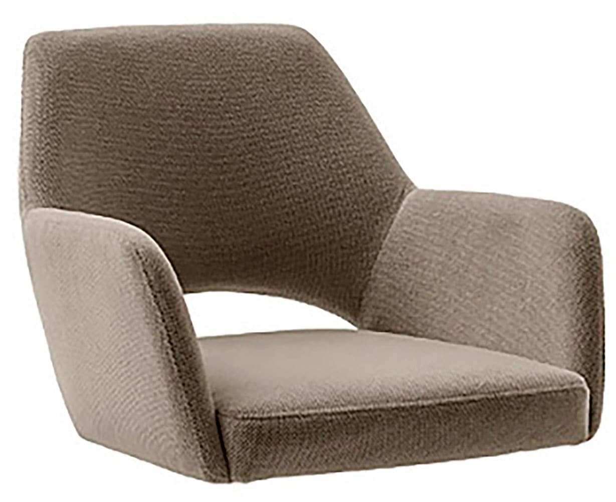 MCA furniture 4-Fußstuhl »BEVERLY« (Set) 2 Stk.Esszimmerstuhl,Chenilleoptik,360°drehbar,Sitzhöhe 49cm,belastbar 120kg