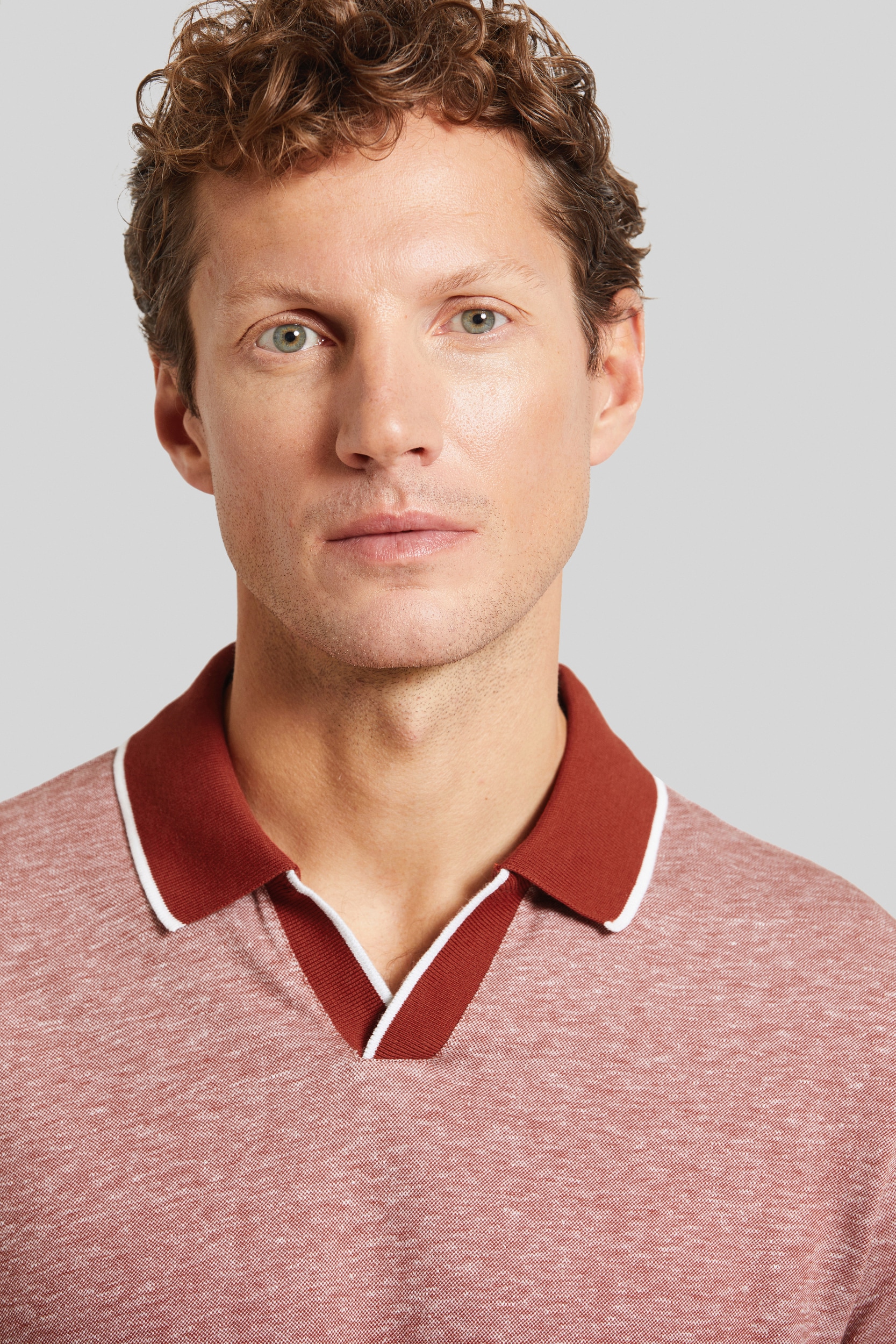 bugatti Poloshirt, mit Kontraststreifen