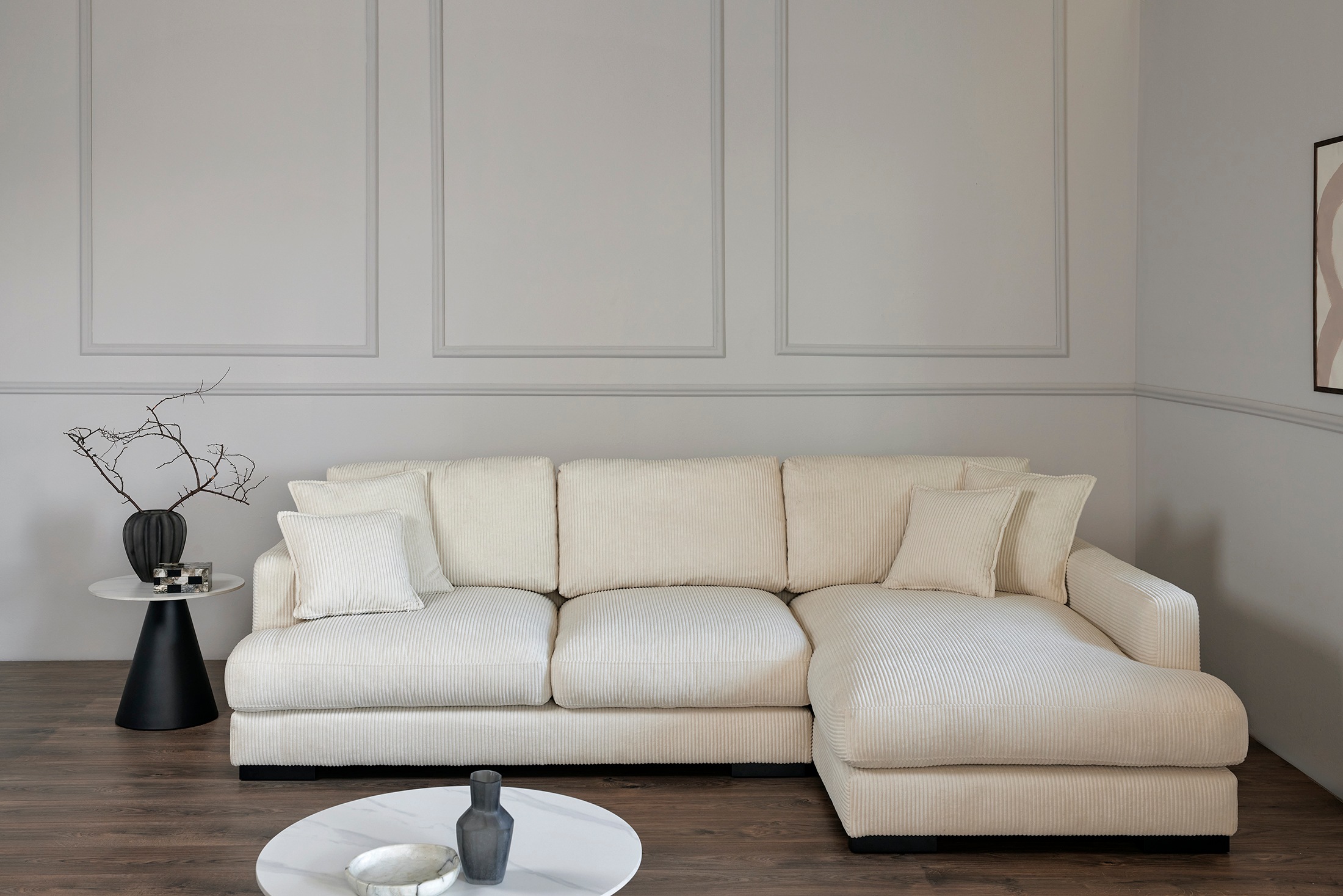 Jahnke Ecksofa »RELAX ASPEN CORNER« Platz für bis zu 5 Personen,Taschenfederkernpolsterung,L-Form,B:271 cm